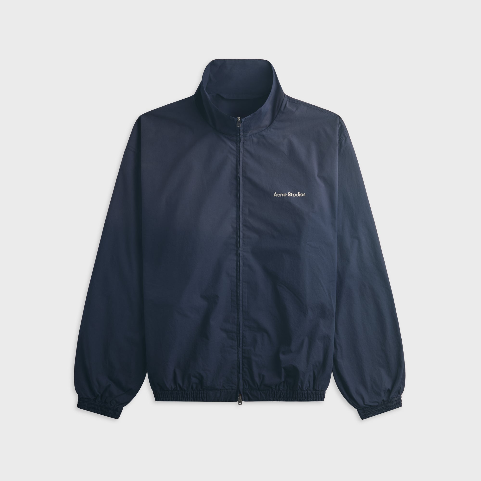 Acne Studios Washed Logo Jacket - Navy – Kith