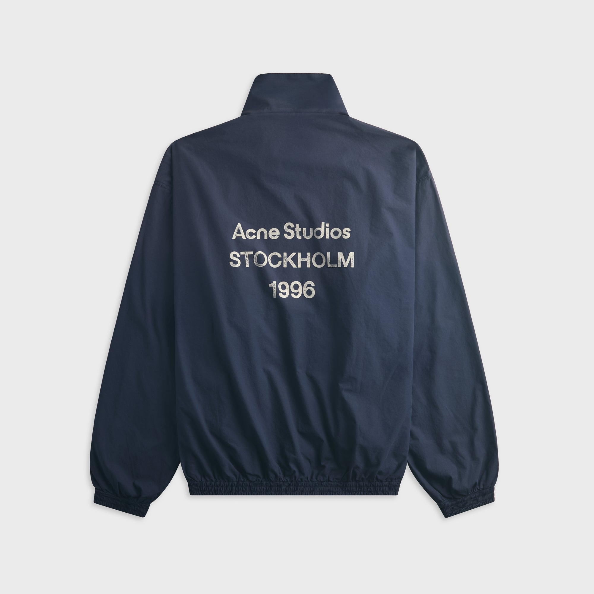 Acne Studios Washed Logo Jacket - Navy – Kith