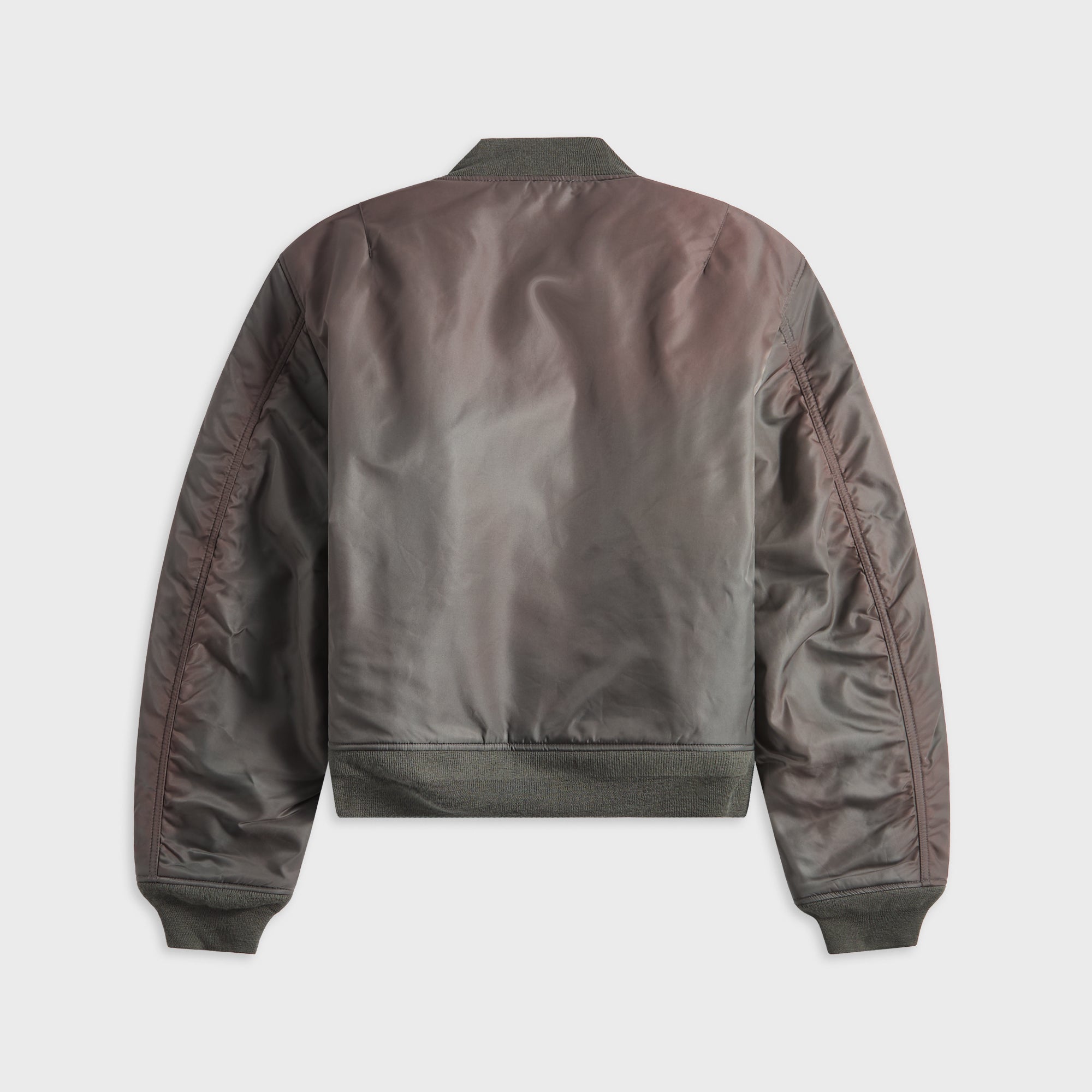 Acne Studios Washed Bomber Jacket - Stone Grey – Kith