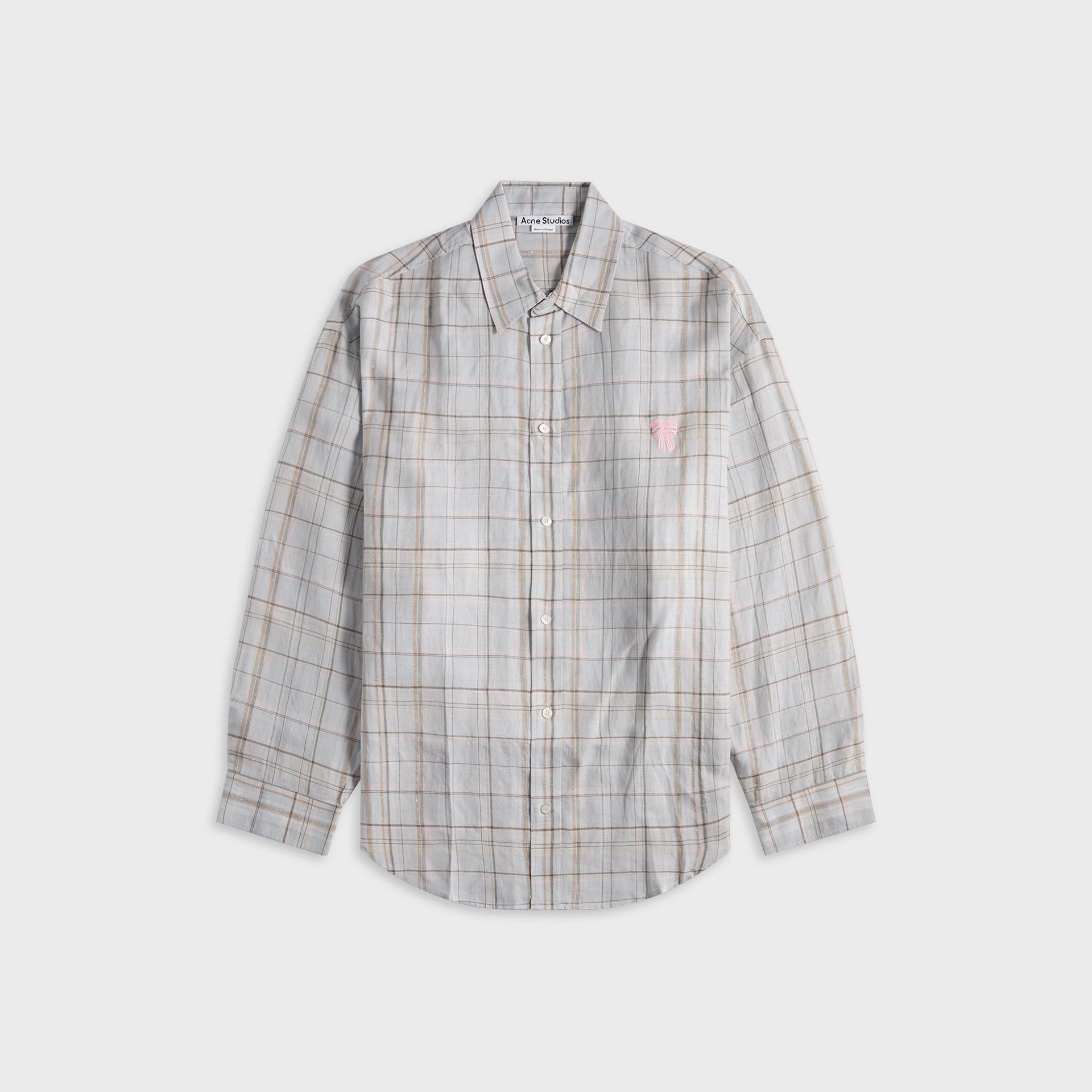 Acne Studios Shirt - Grey / Pink