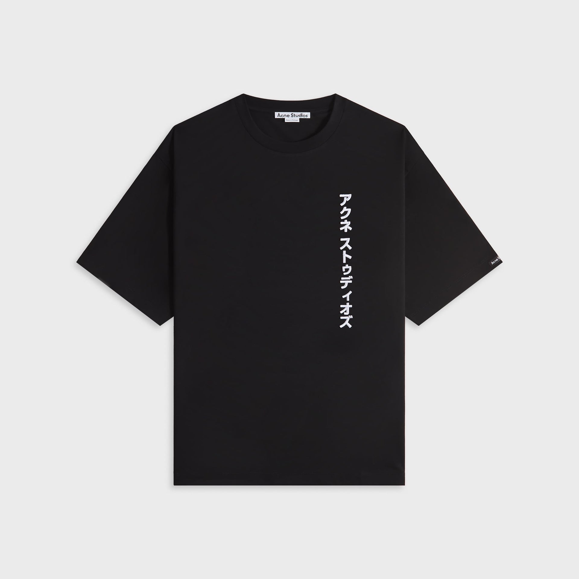 Acne Studio Logo Tee - Black