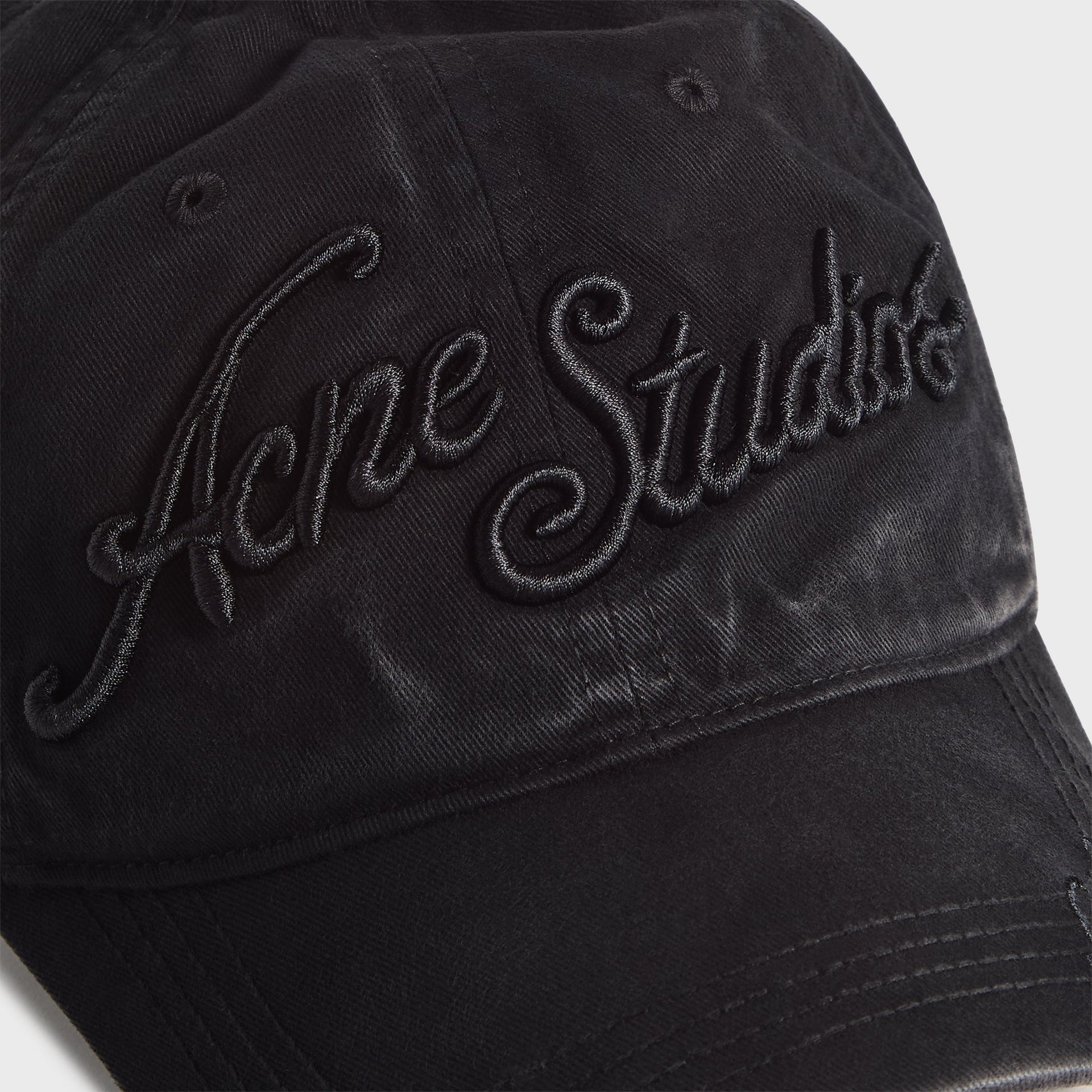 Acne Studios Logo Cap - Black