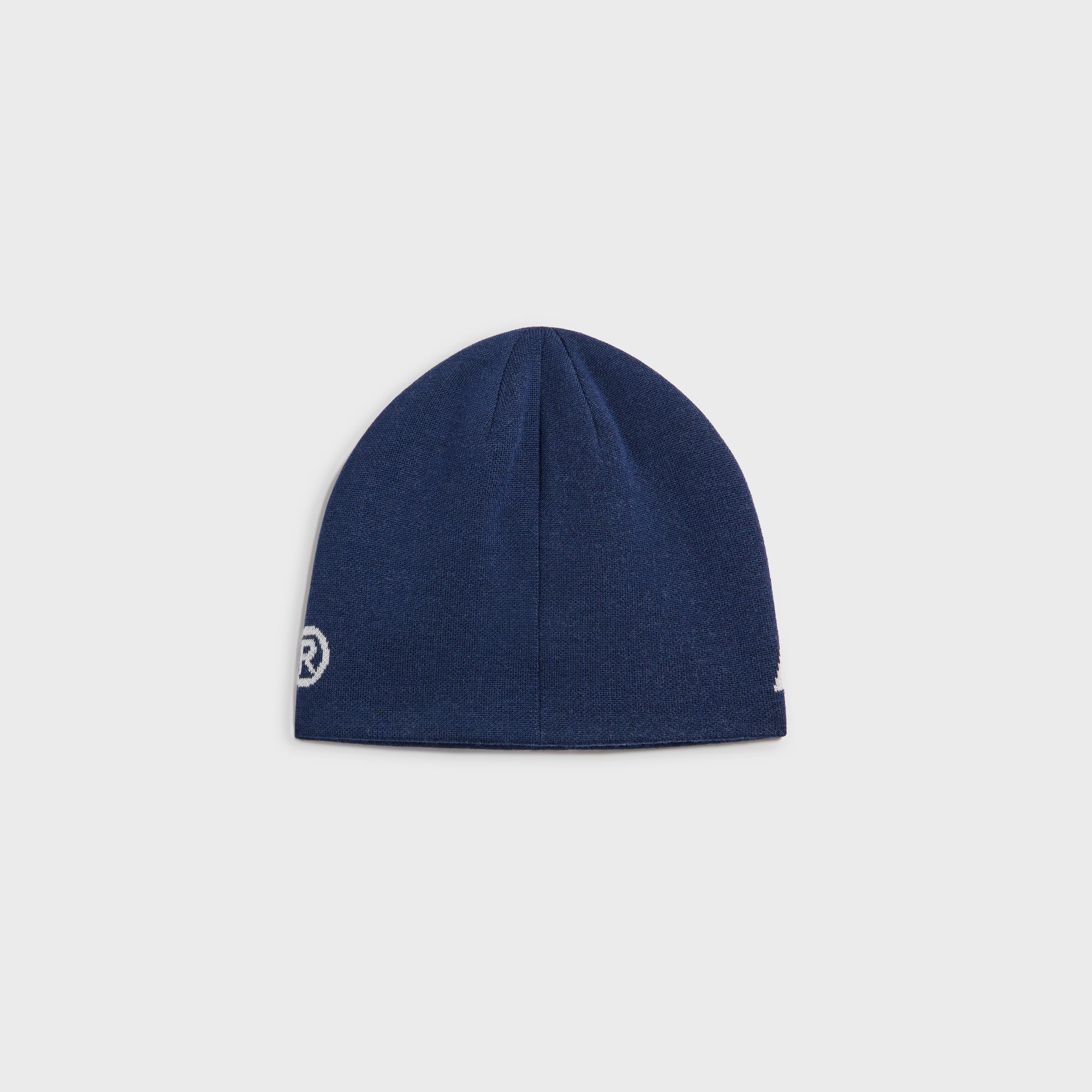 Acne Studios Wool Knit Beanie - Navy / White – Kith