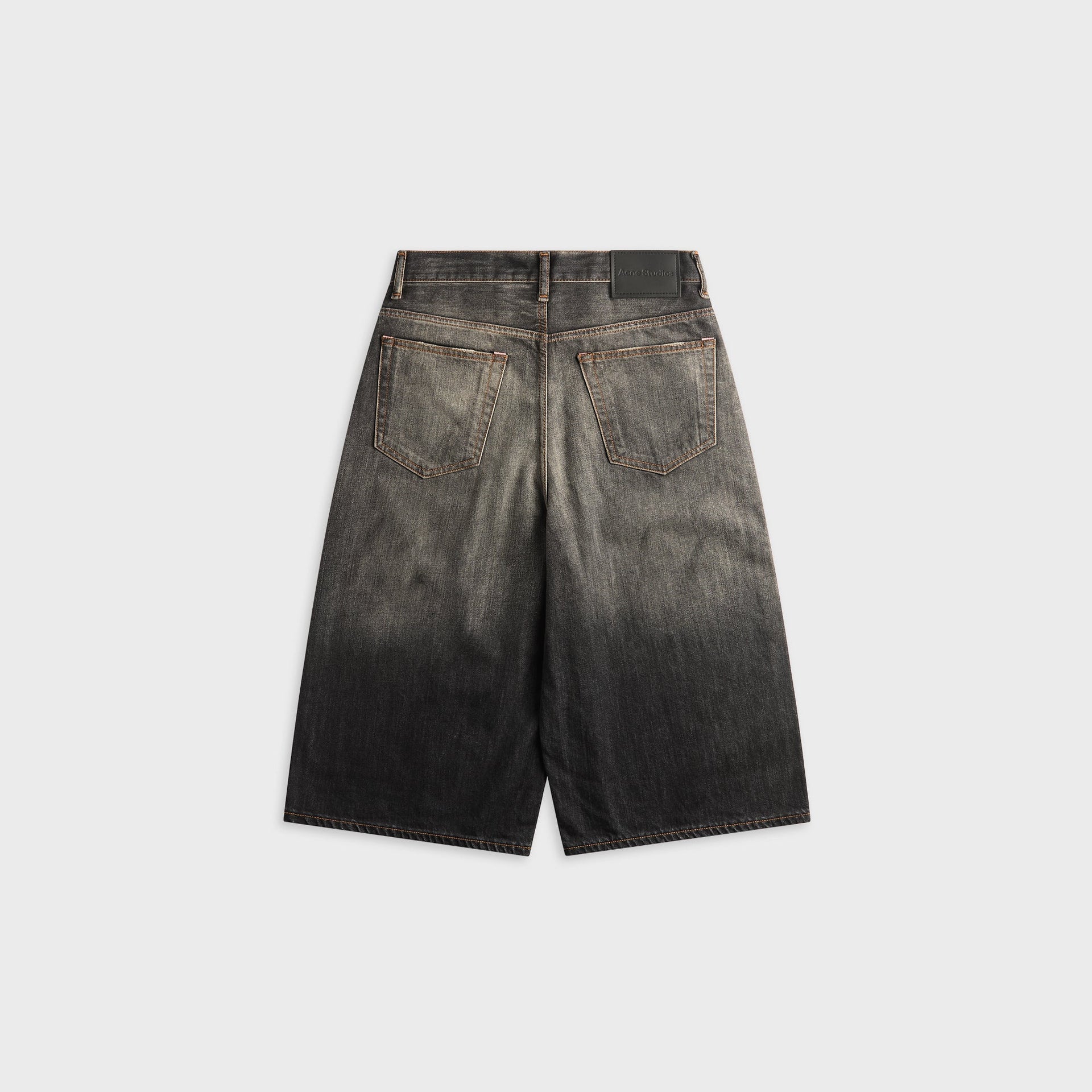 Acne Studios Casual Graphic Short - Black