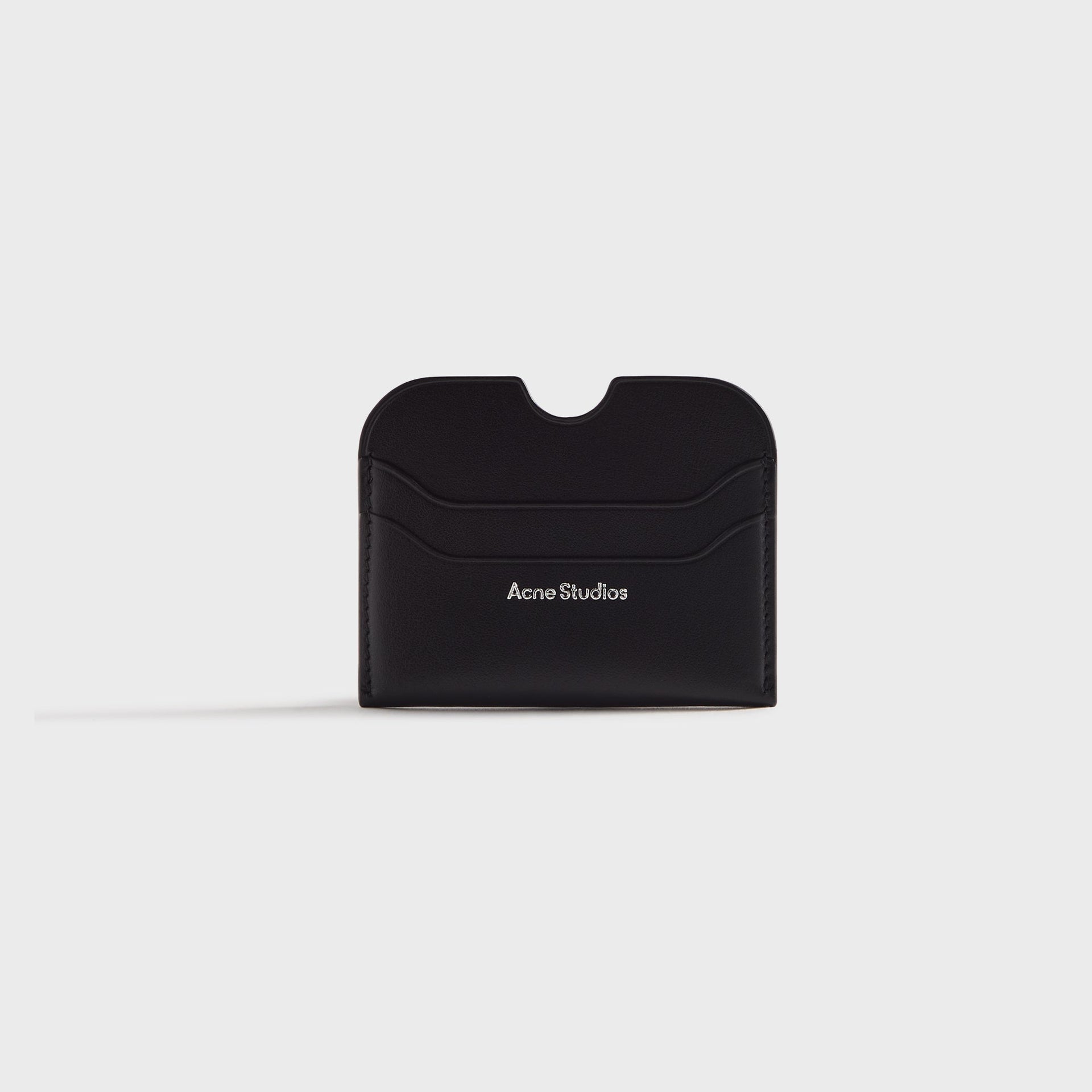 Acne Studios Leather Card Holder - Black