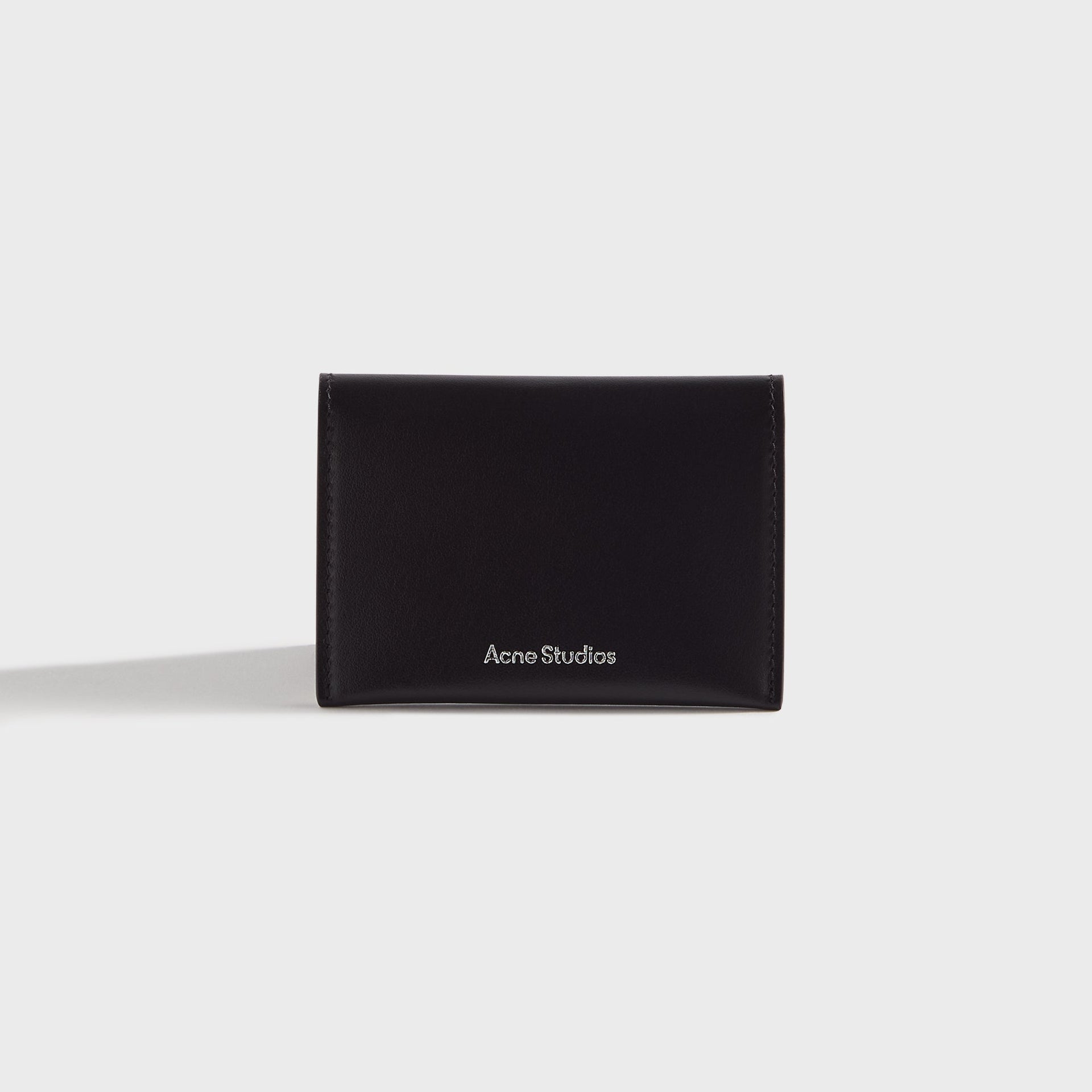 Acne Studios Folded Leather Wallet - Black
