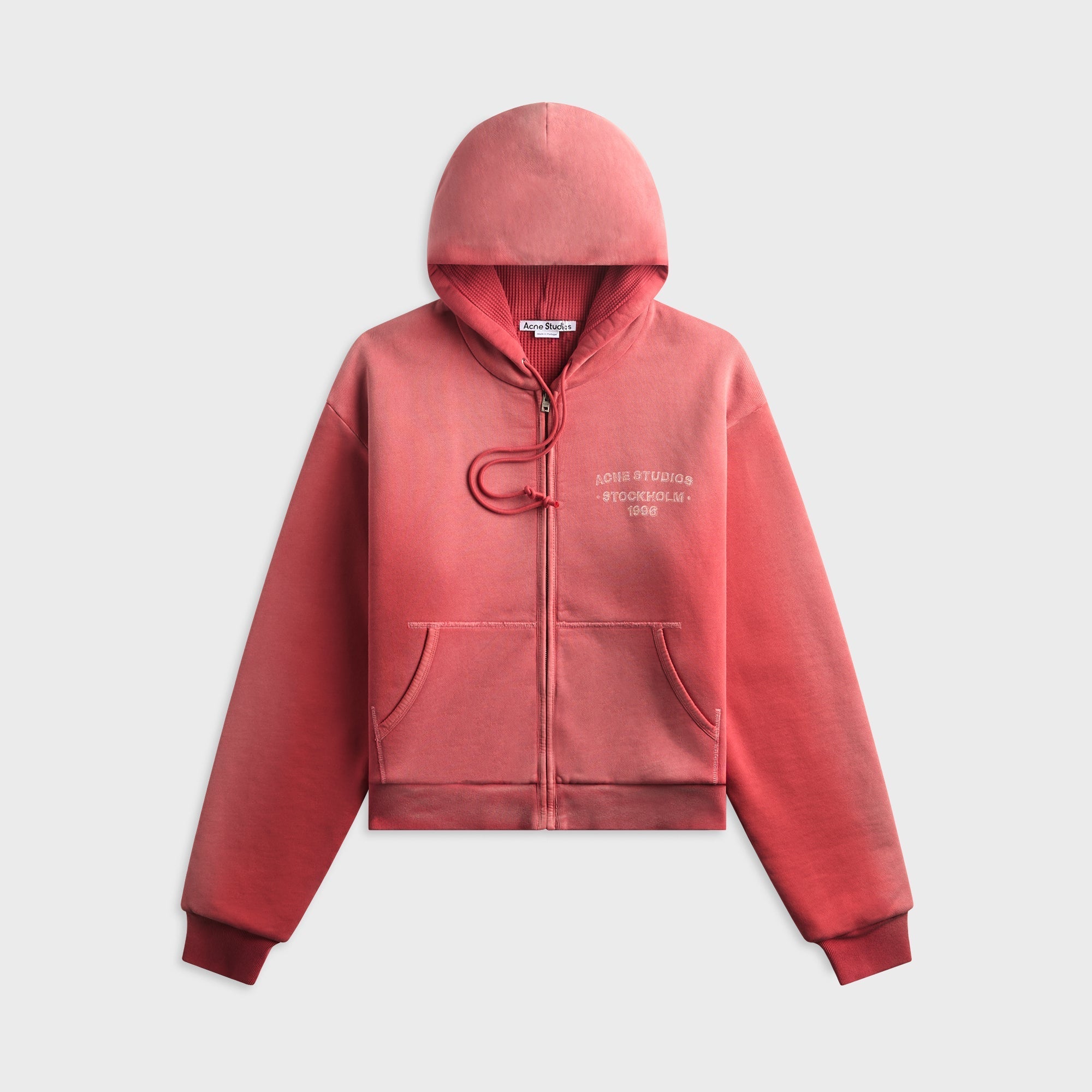 acne studios ショートボンバージャケット　ピンク Acne studios】アクネ ダウンジャケット コットン ロゴ ピンク (Acne