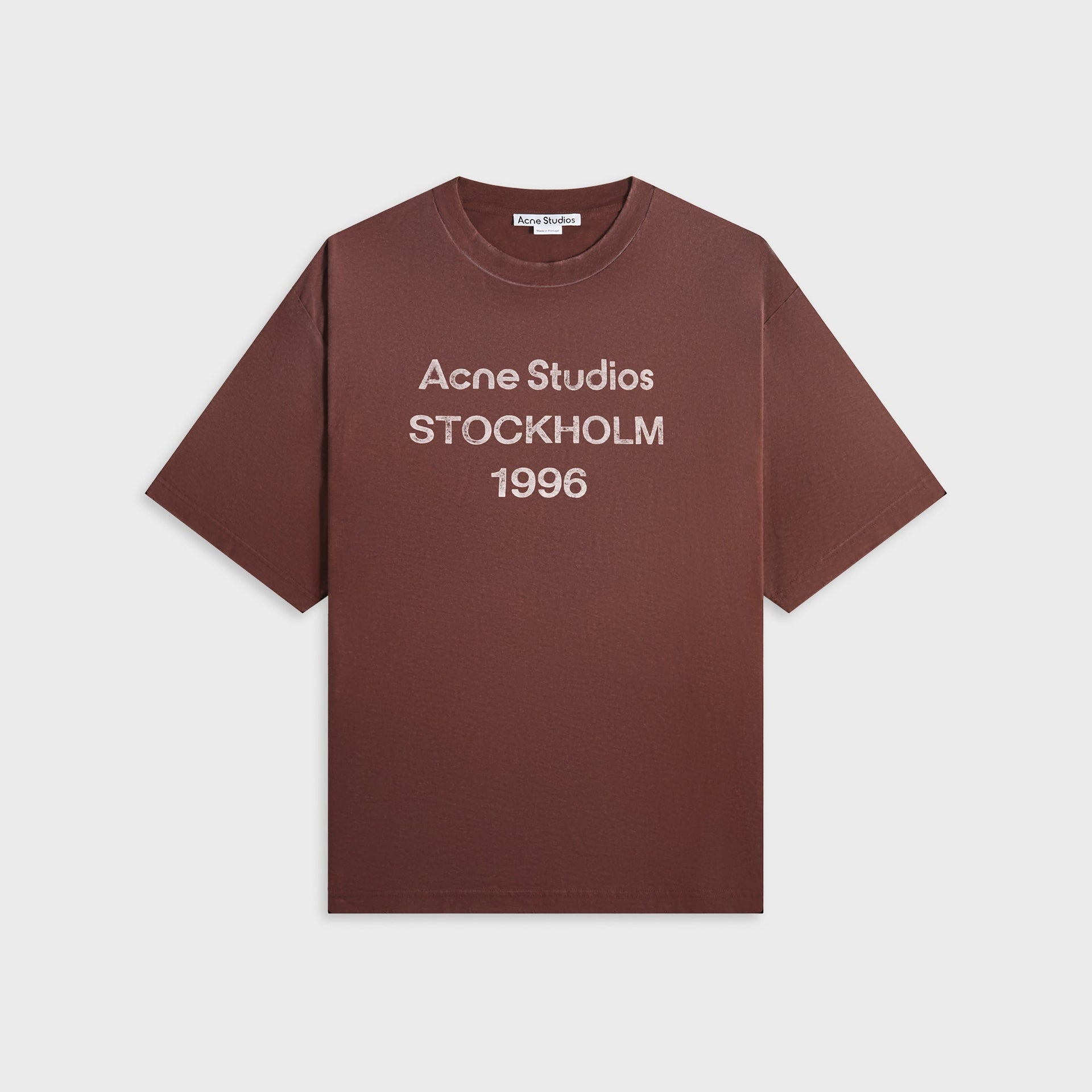 Acne Studios Tee - Chocolate Brown