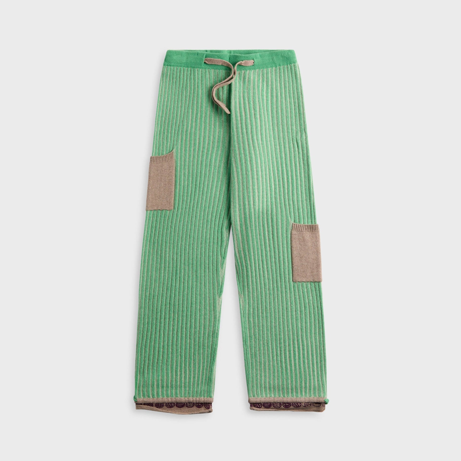 ADRIAN CASHMERE Sugar Snap Track Pant - Green