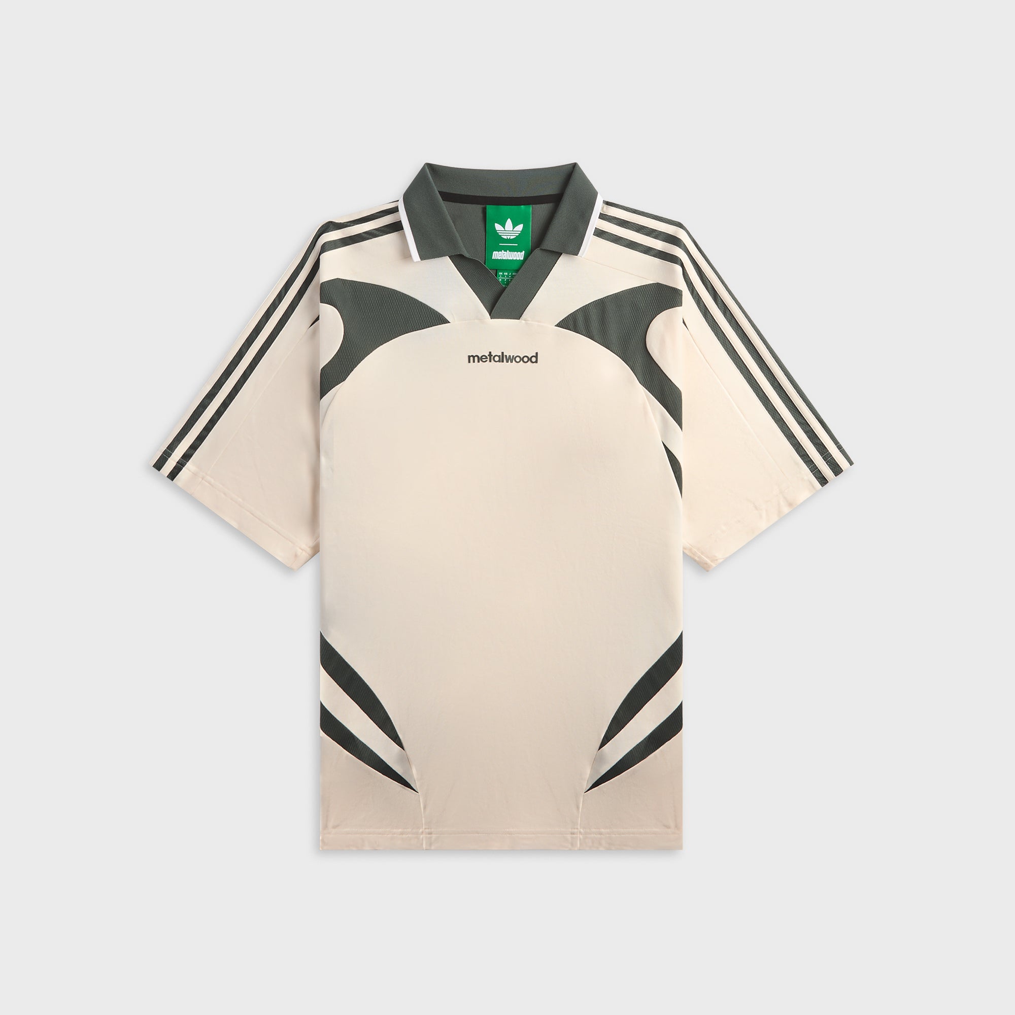 adidas x Metalwood Polo - Chalk White – Kith adidas x Metalwood Polo - Chalk White – Kith