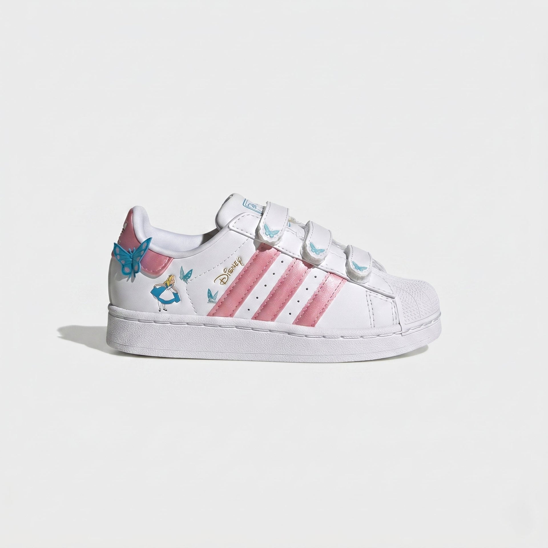 adidas x Disney PS Superstar II - Cloud White / Light Pink / Lucid Aqu Kith adidas x Disney PS Superstar II - Cloud White / Light Pink / Lucid Aqu Kith