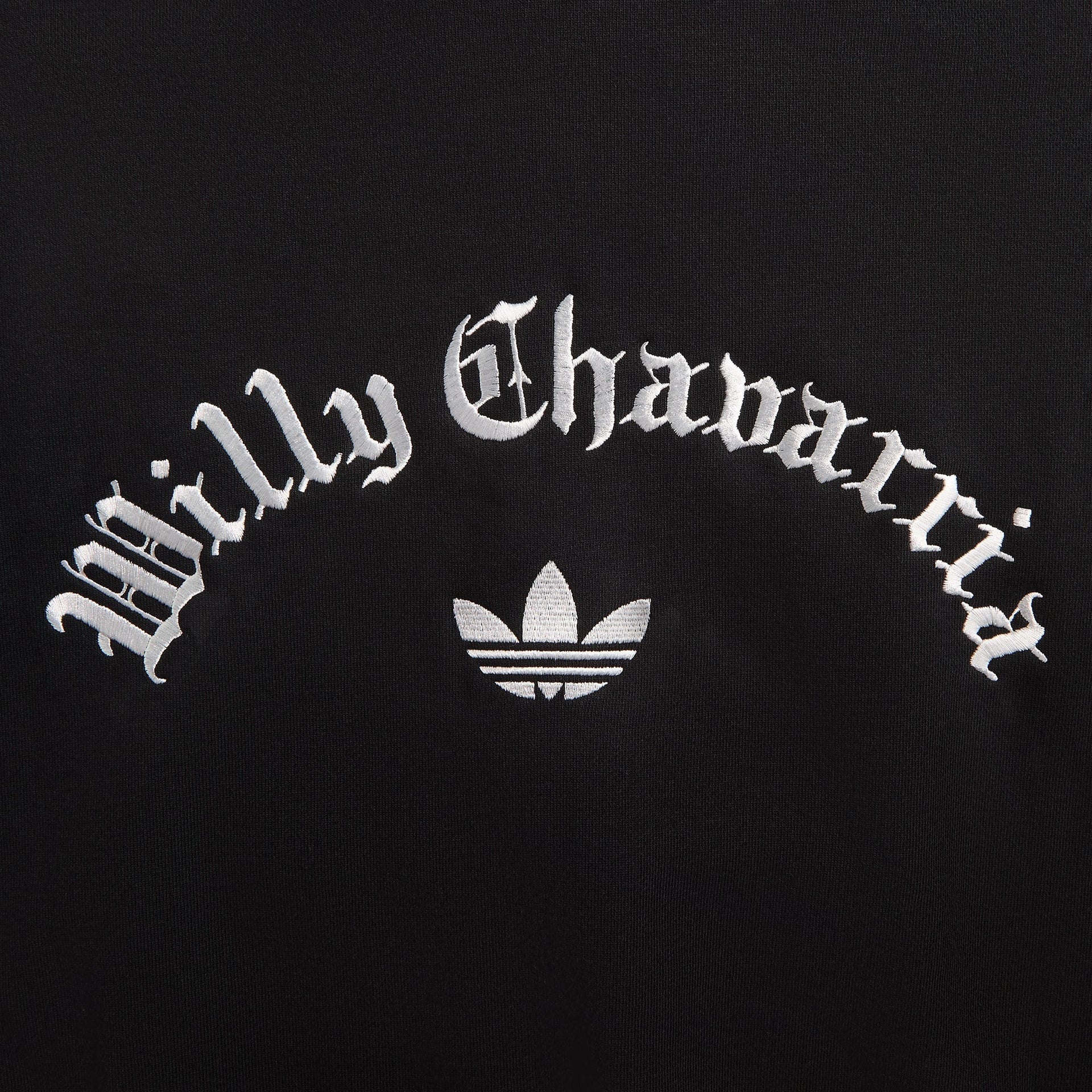 adidas x Willy Chavarria Heavy Weight Zip Hoodie - Black