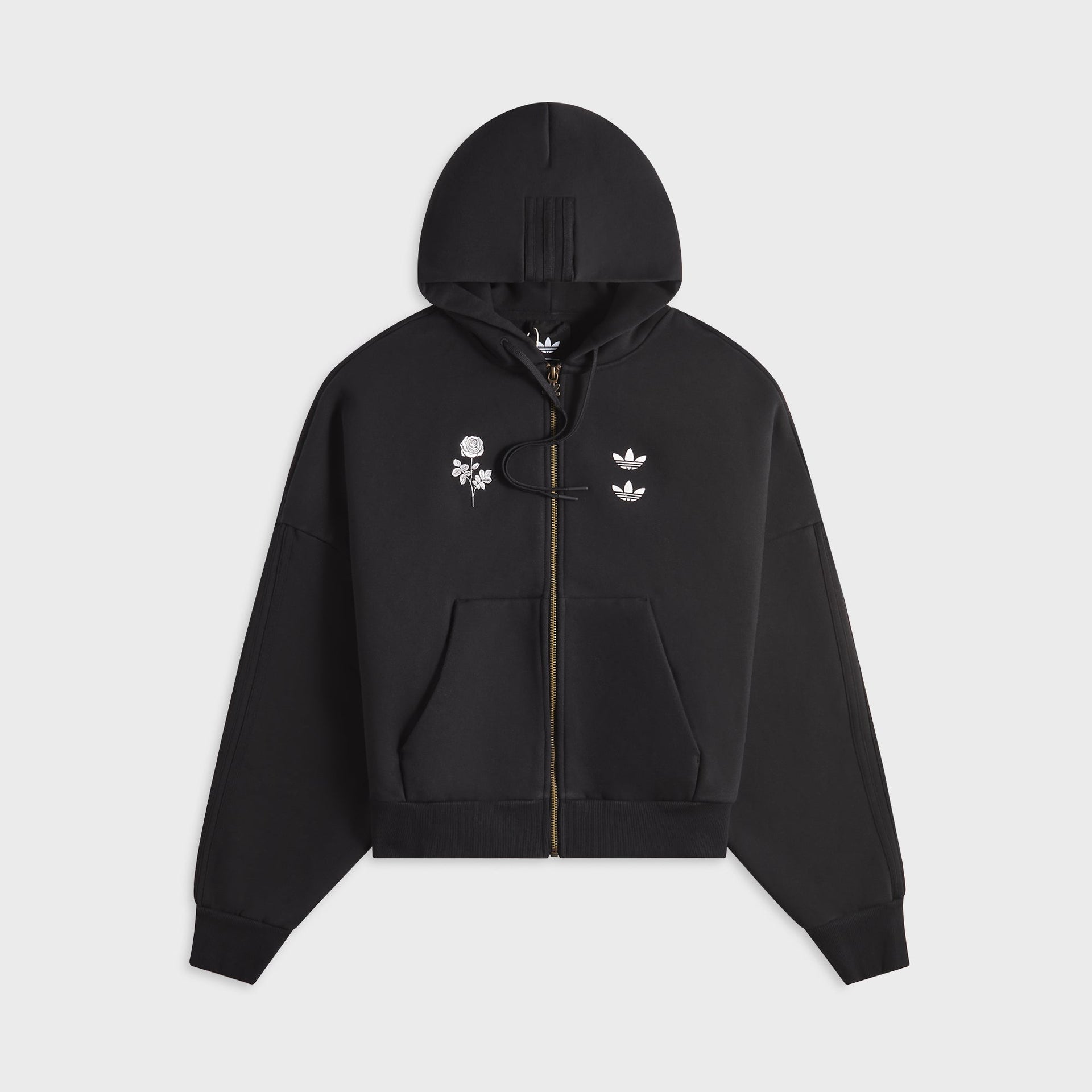 adidas x Willy Chavarria Heavy Weight Zip Hoodie - Black