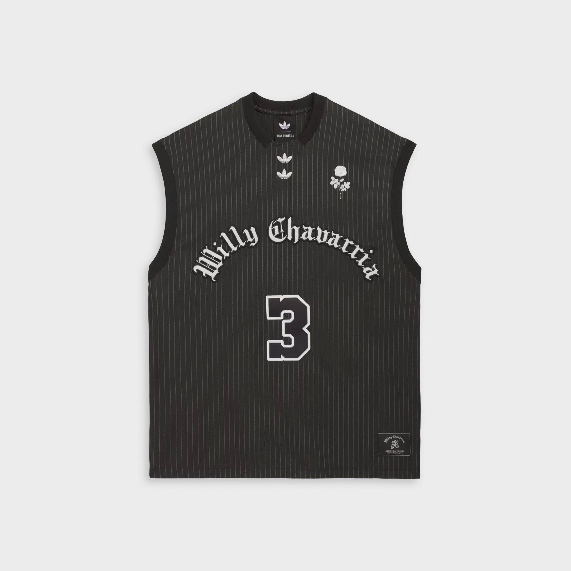 adidas x Willy Chavarria Basketball Jersey - Black – Kith