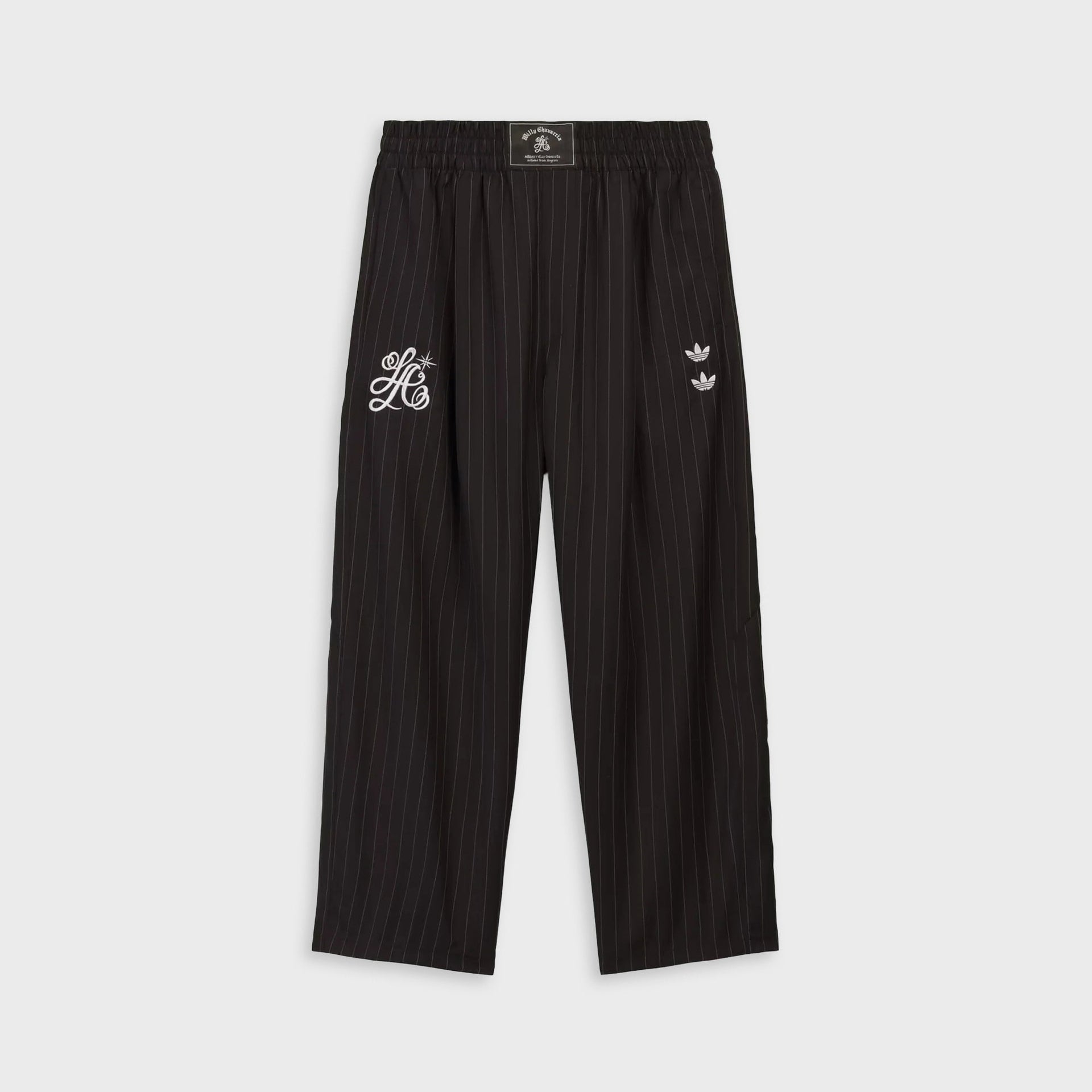 adidas x Willy Chavarria Pinstripe Pant - Black