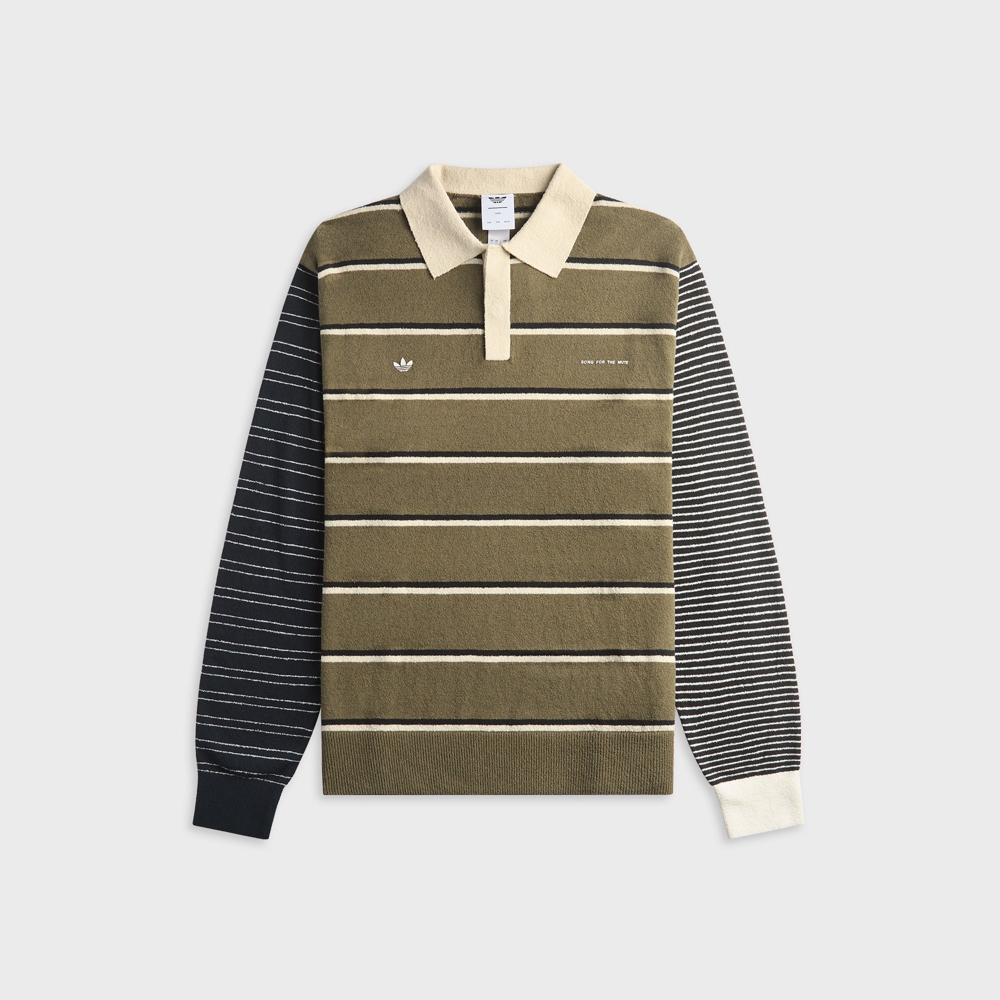 adidas x Song For The Mute Long Sleeve Polo - Green – Kith