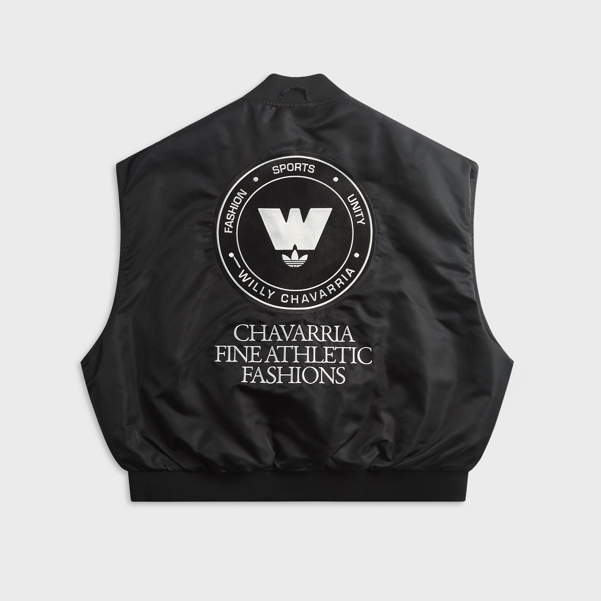 adidas x Willy Chavarria Padded Down Vest - Black – Kith