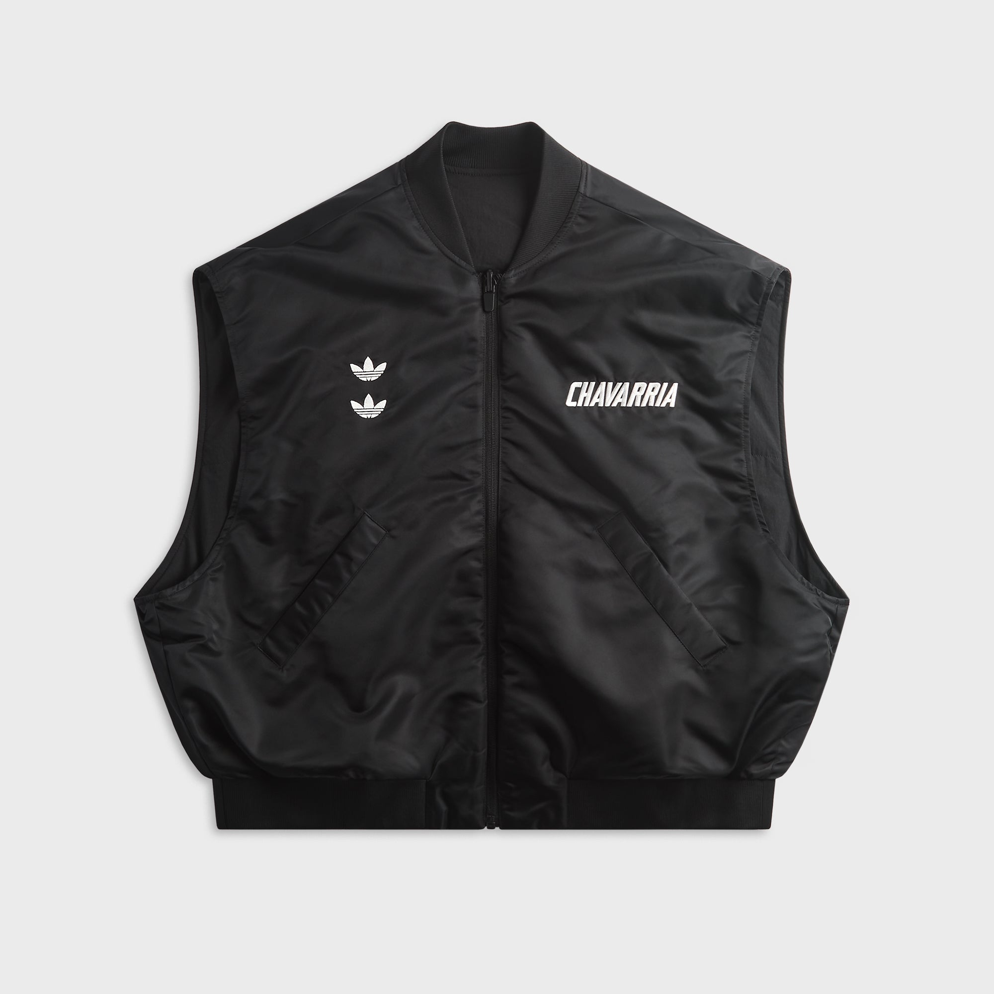 adidas x Willy Chavarria Padded Down Vest - Black – Kith