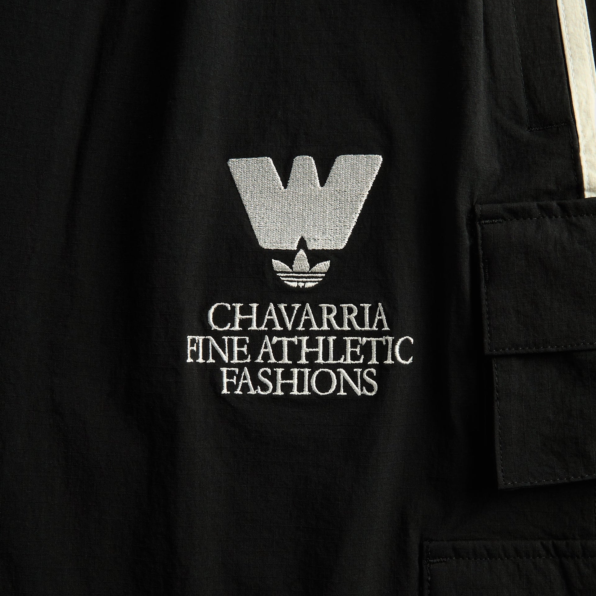 adidas x Willy Chavarria Cargo Zip Pant - Black