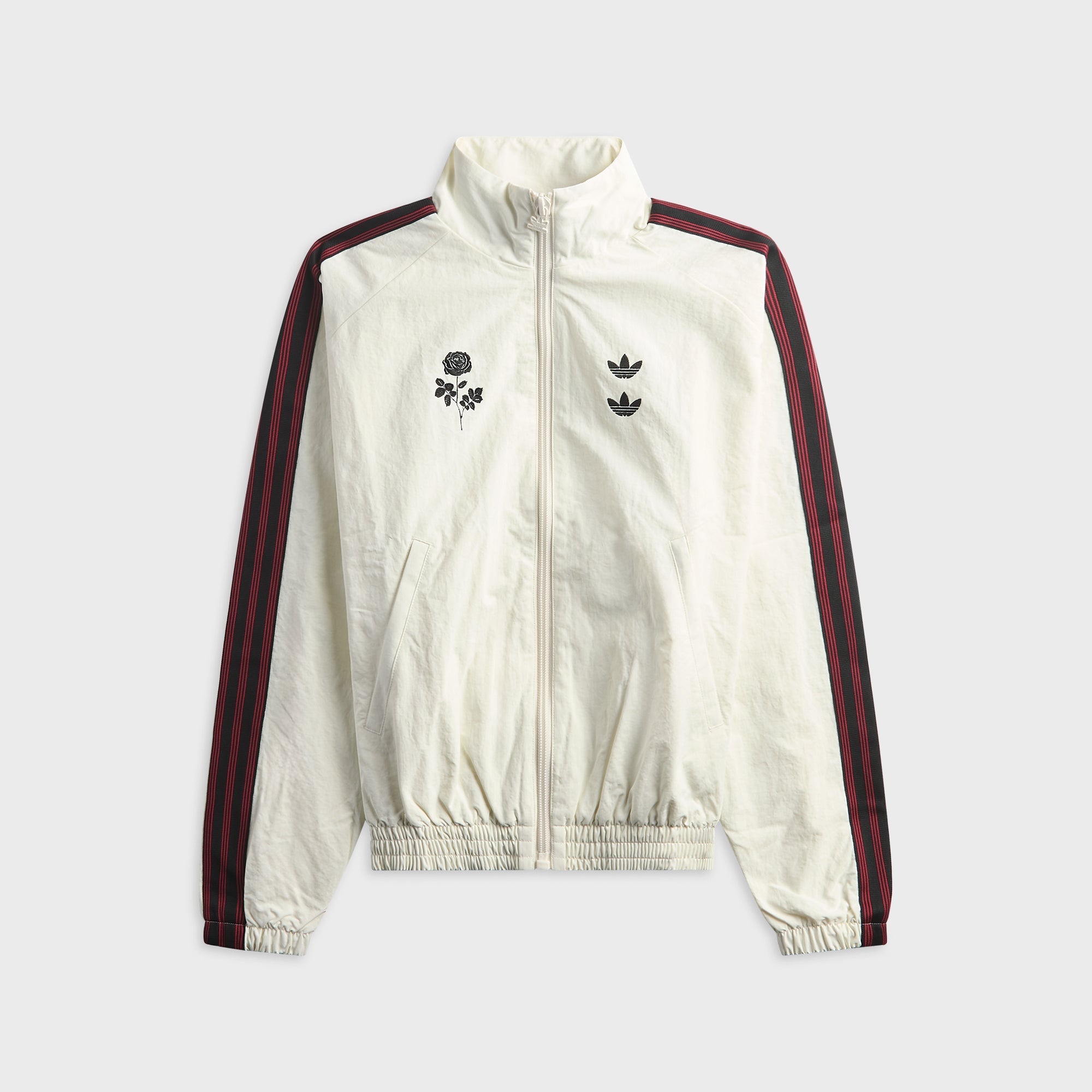 ジャケット・アウター XS ADIDAS WILLY CHAVARRIA STRIPE JACKET Willy Chavarria x Adidas logo-embroidery Stripe Jacket | Black