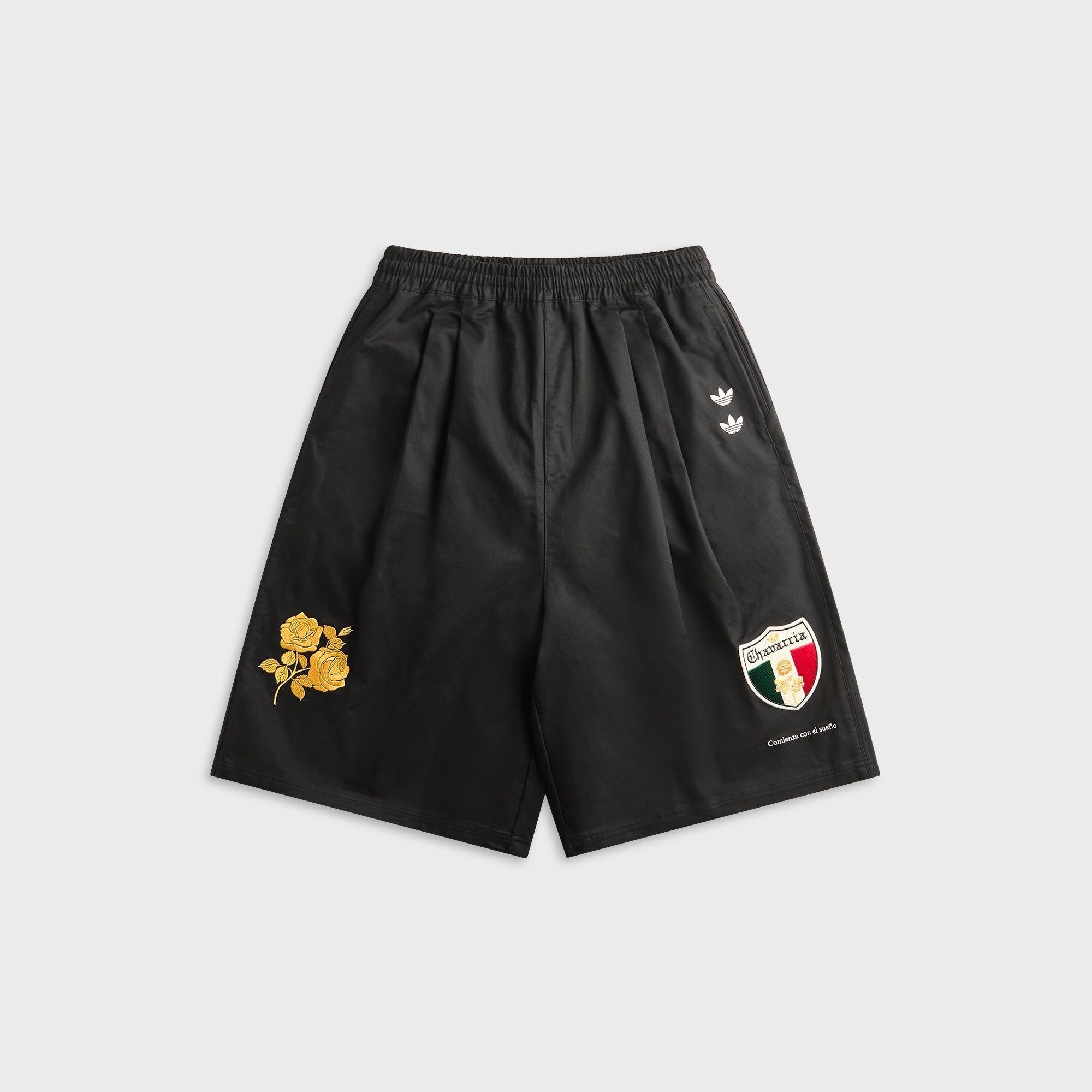 adidas x Willy Chavarria Long Twill Short - Black – Kith