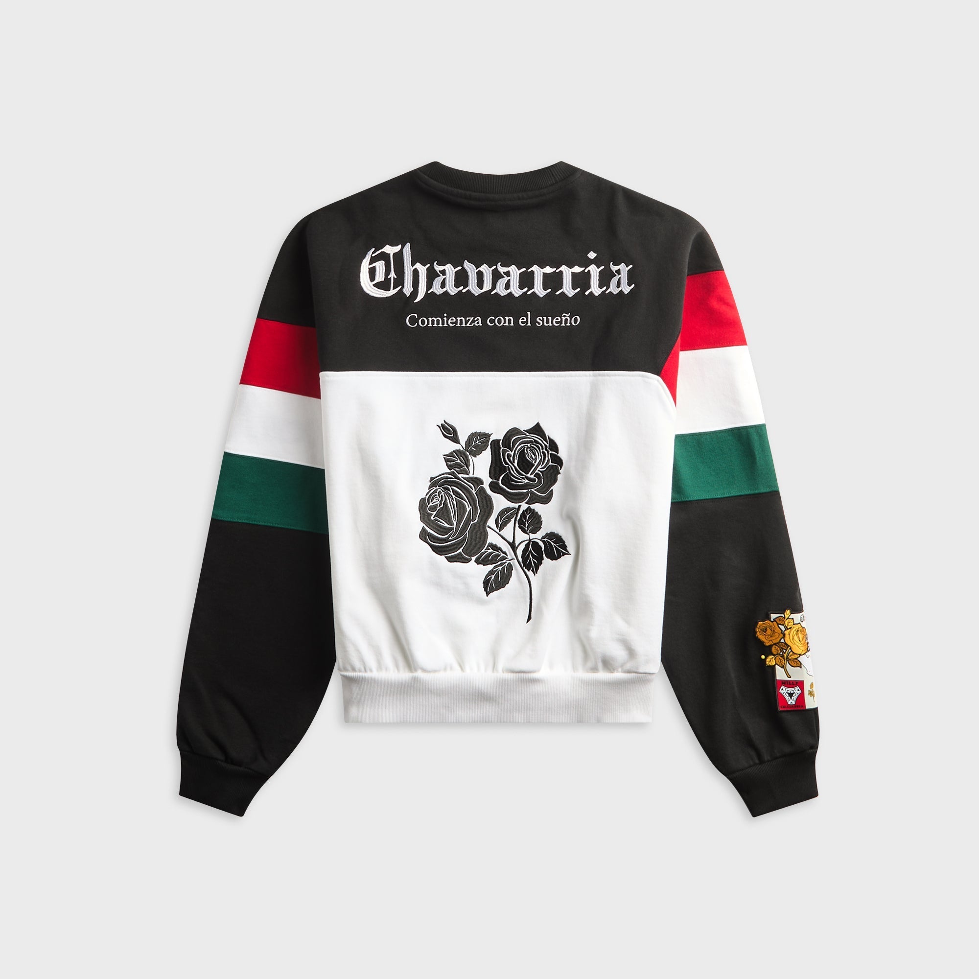 adidas x Willy Chavarria Fleece Crewneck Sweatshirt - Black