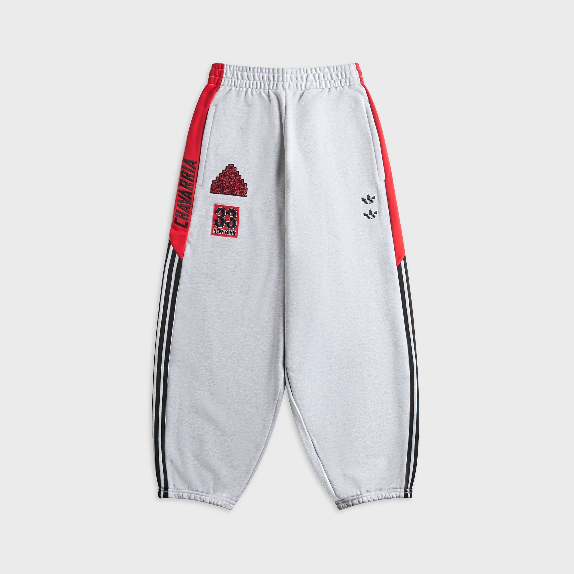Willy CHAVARRIA adidas即完売コラボ ジャージパンツ adidas x Willy Chavarria NY Sweatpant - Light Grey Heather – Kith