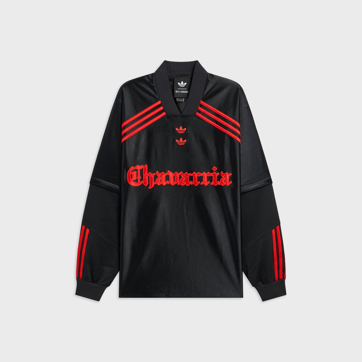 adidas x Willy Chavarria Dazzle Long Sleeve Jersey - Black