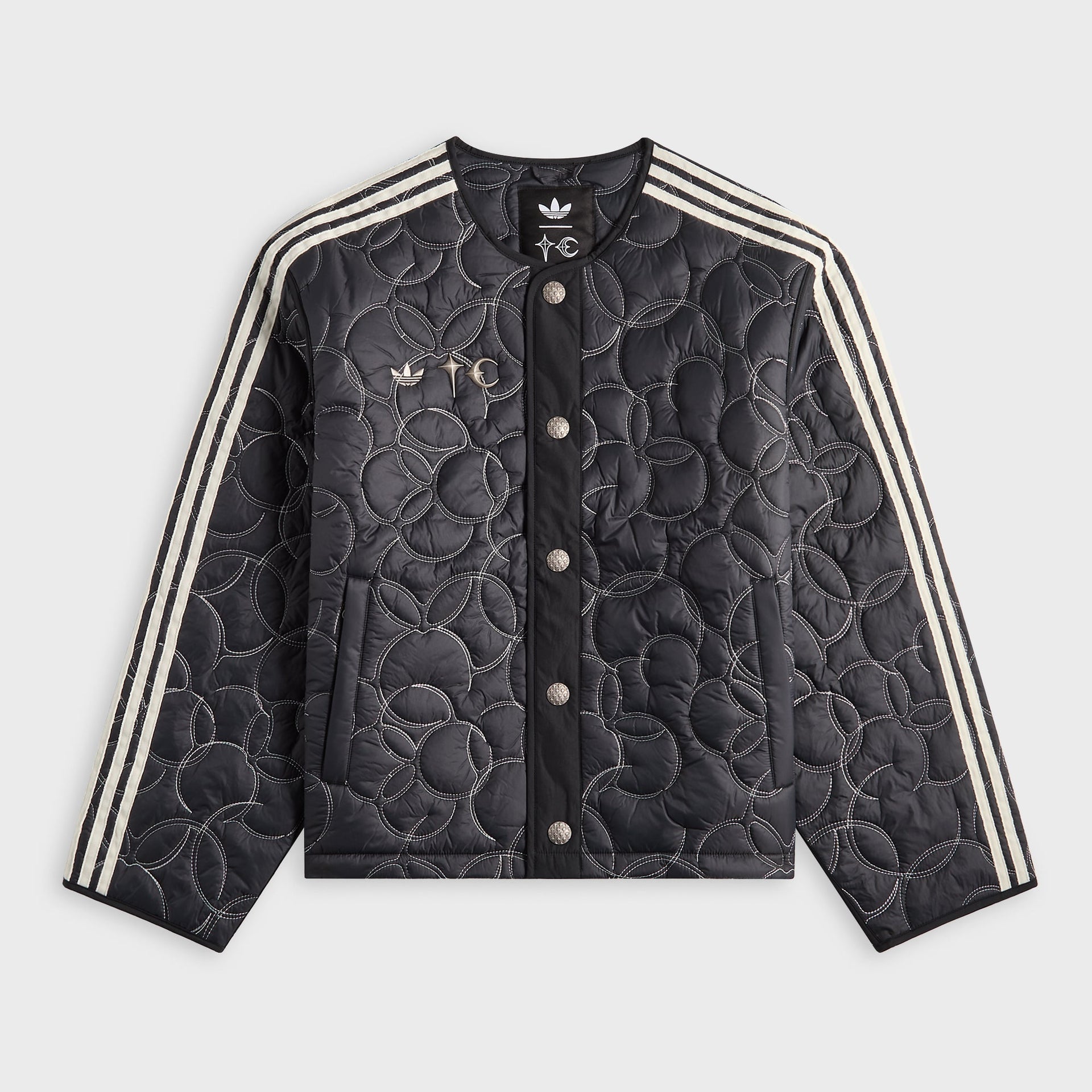 adidas Thug Club Padded Liner - Black / Silver Metallic