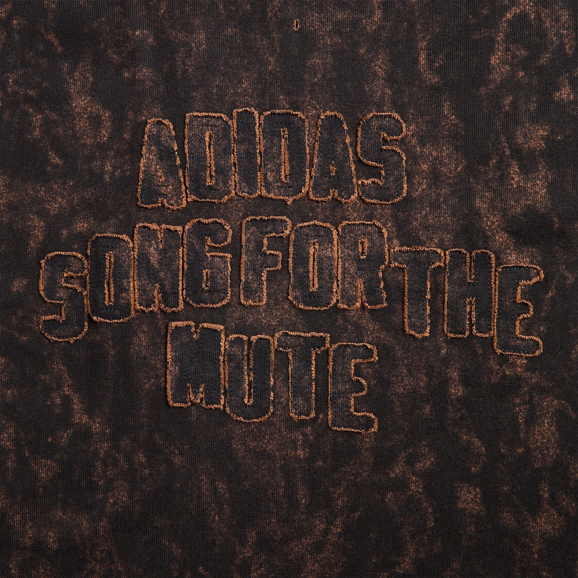 adidas x Song for the Mute Adi006 Tee - Black / Wild Brown