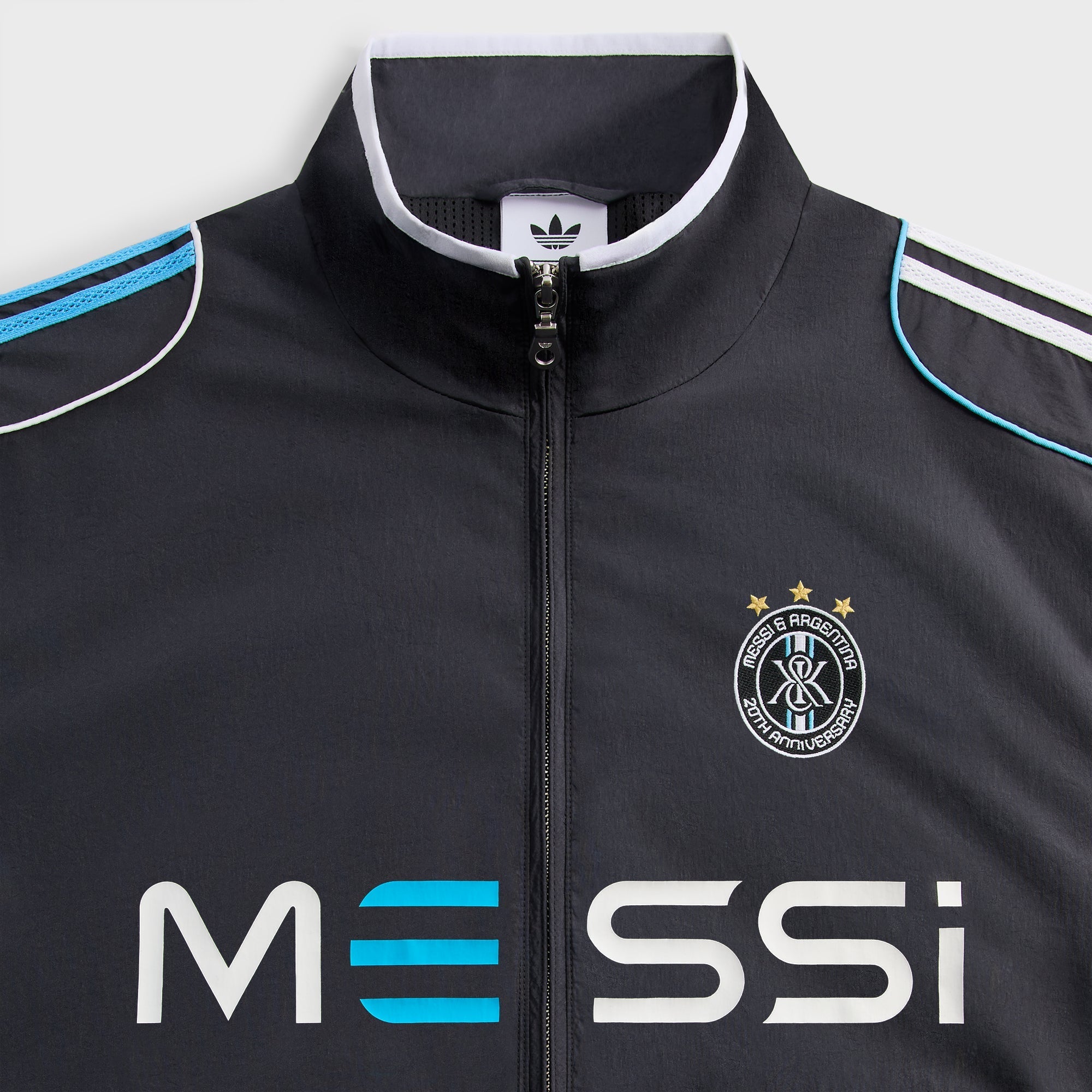 Kith & Messi for adidas Football Nylon Track Jacket - Black - PH