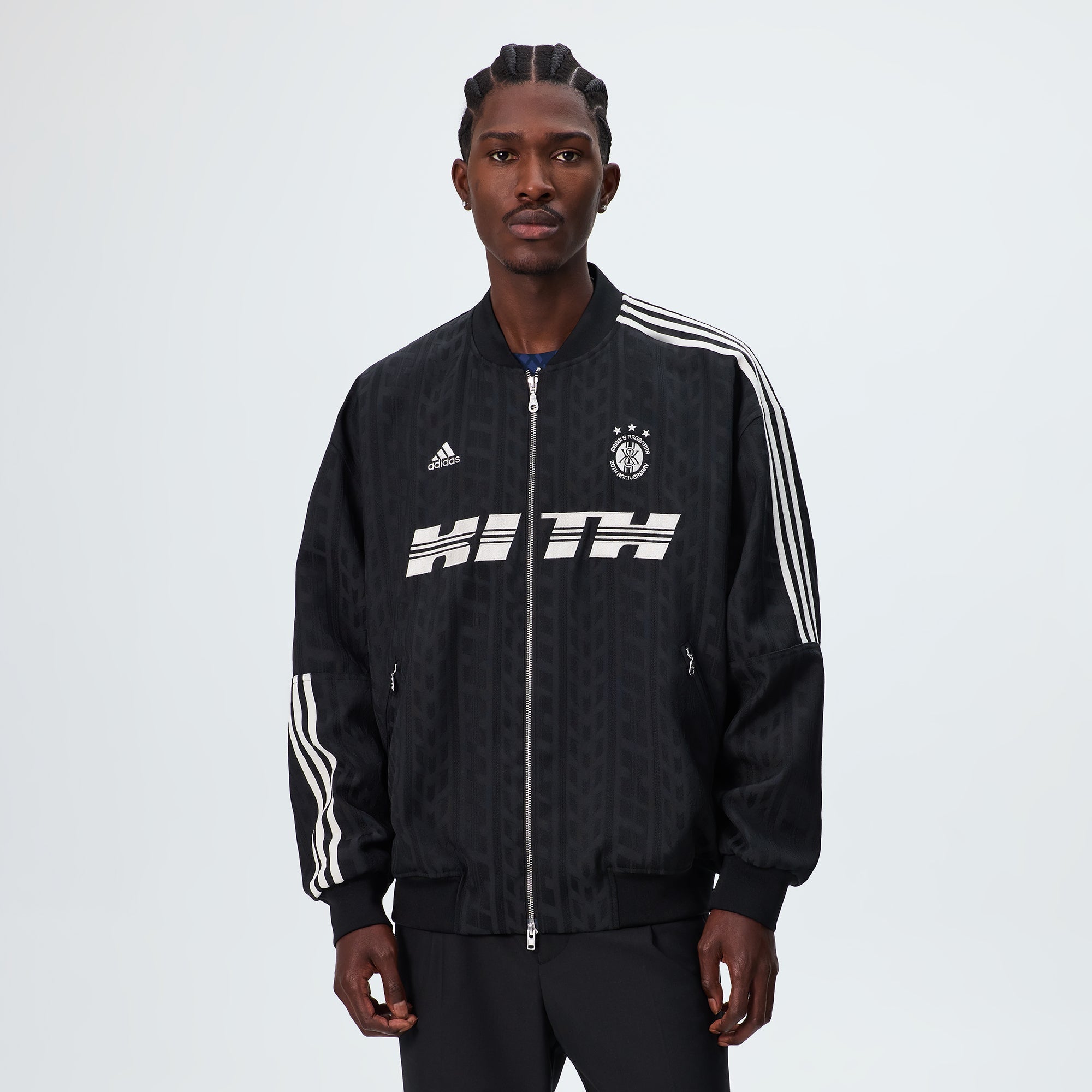 ジャケット・アウター Kith & Messi Bomber Jacket Kith & Messi for adidas Football Bomber Jacket - Black