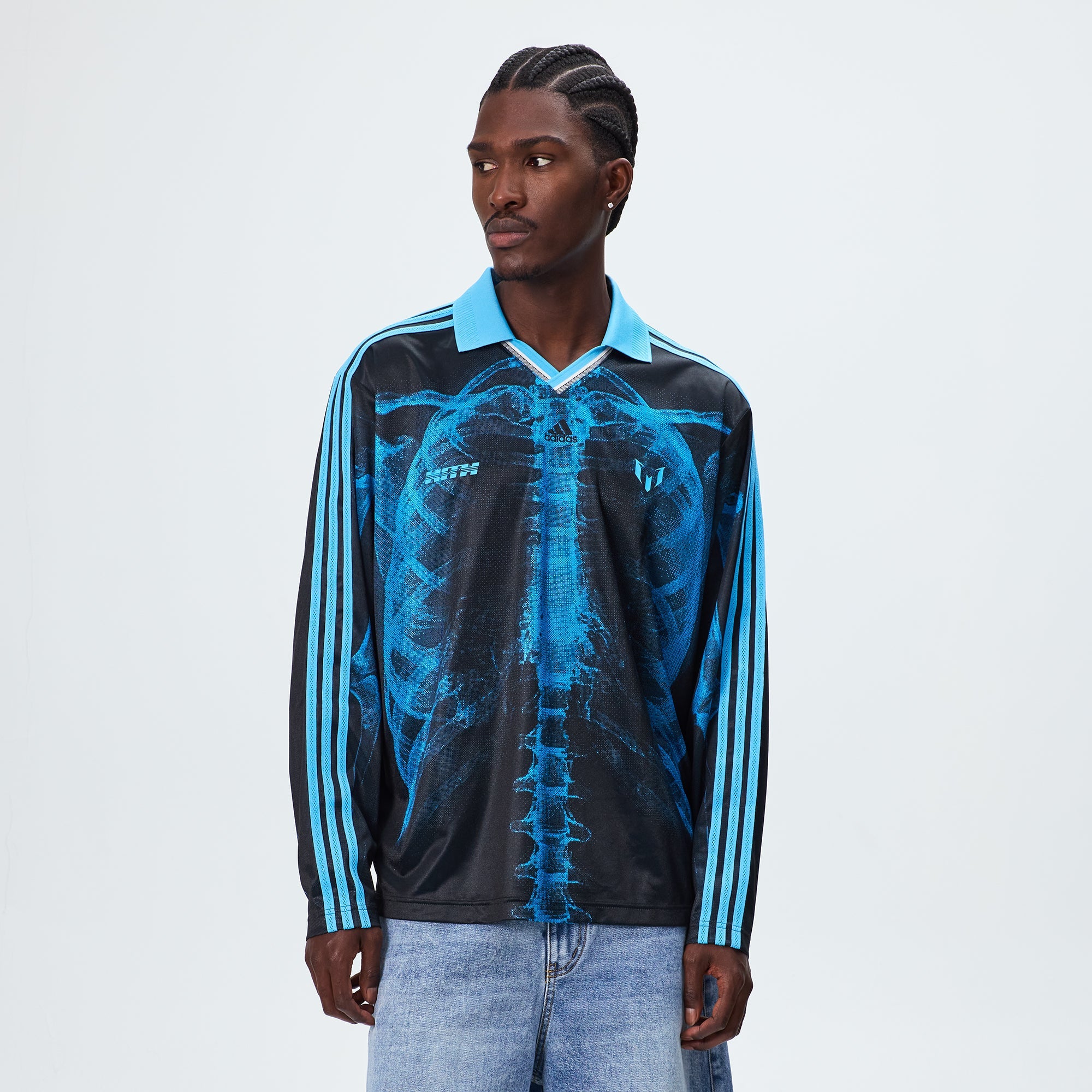 Kith & Messi for adidas Football Skeleton Goalkeeper Long Sleeve Tee -