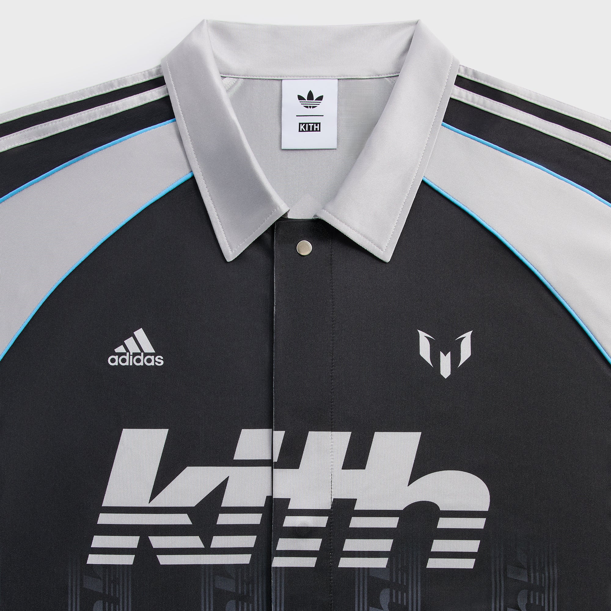Kith & Messi for adidas Football Printed Jersey Shirt - Black