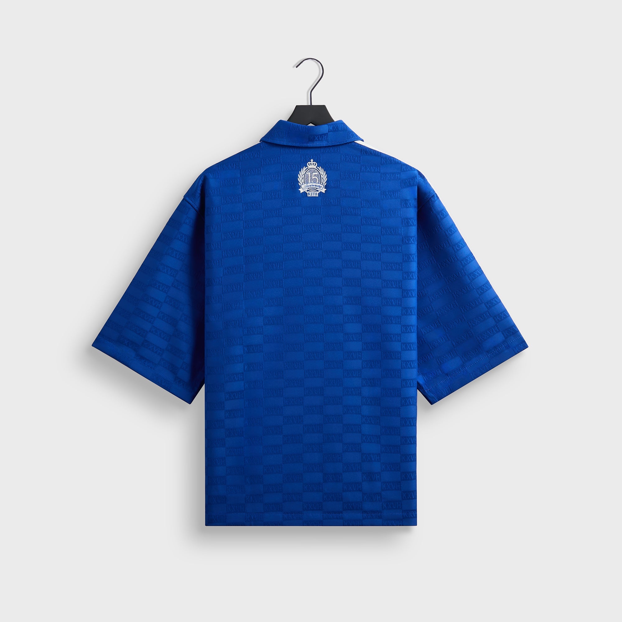 ウェア KITH Messi for  football Jersey S Kith & Messi for adidas Football Monogram Shirt - Blue