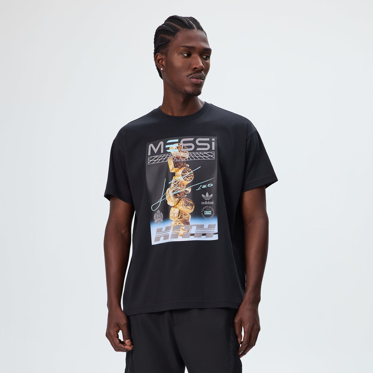 KITH x adidas Messi Graphic T-Shirt XL