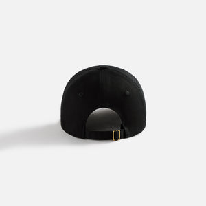 Casablanca Casa Colum Rubber Patch Cap - Black