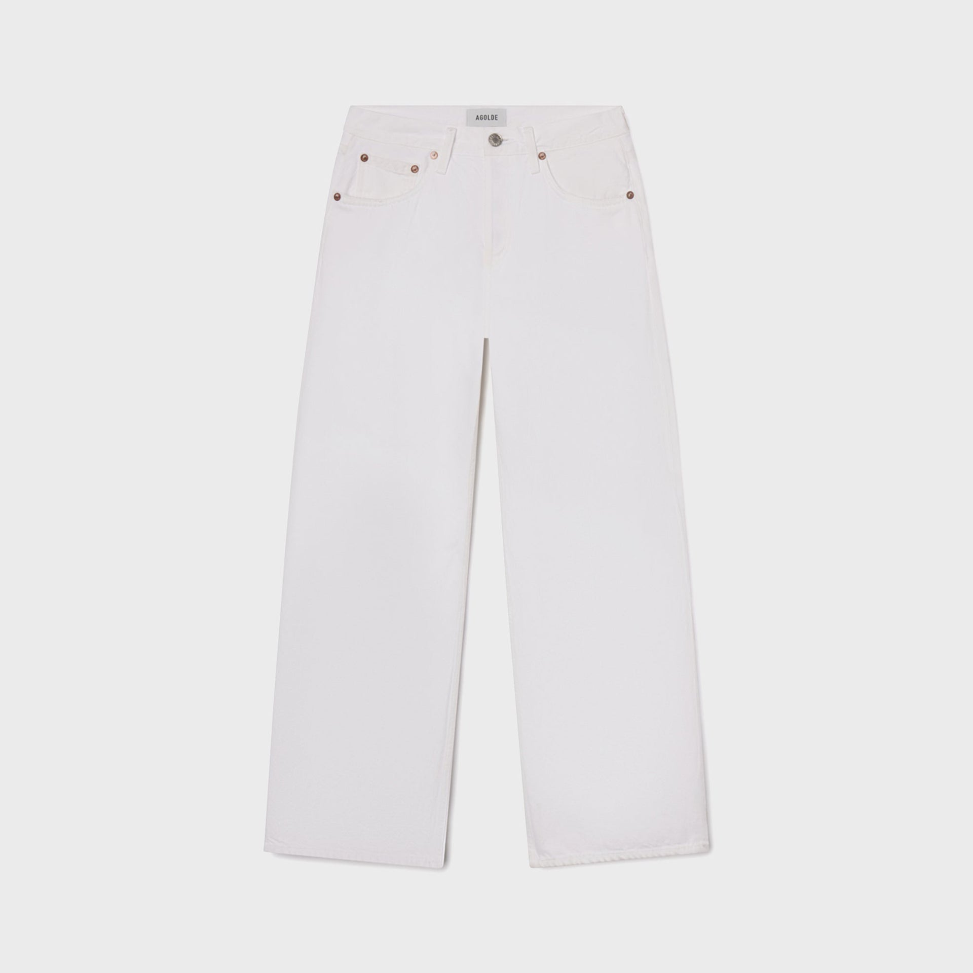 Agolde Low Rise Loose Jean - Marshmallow
