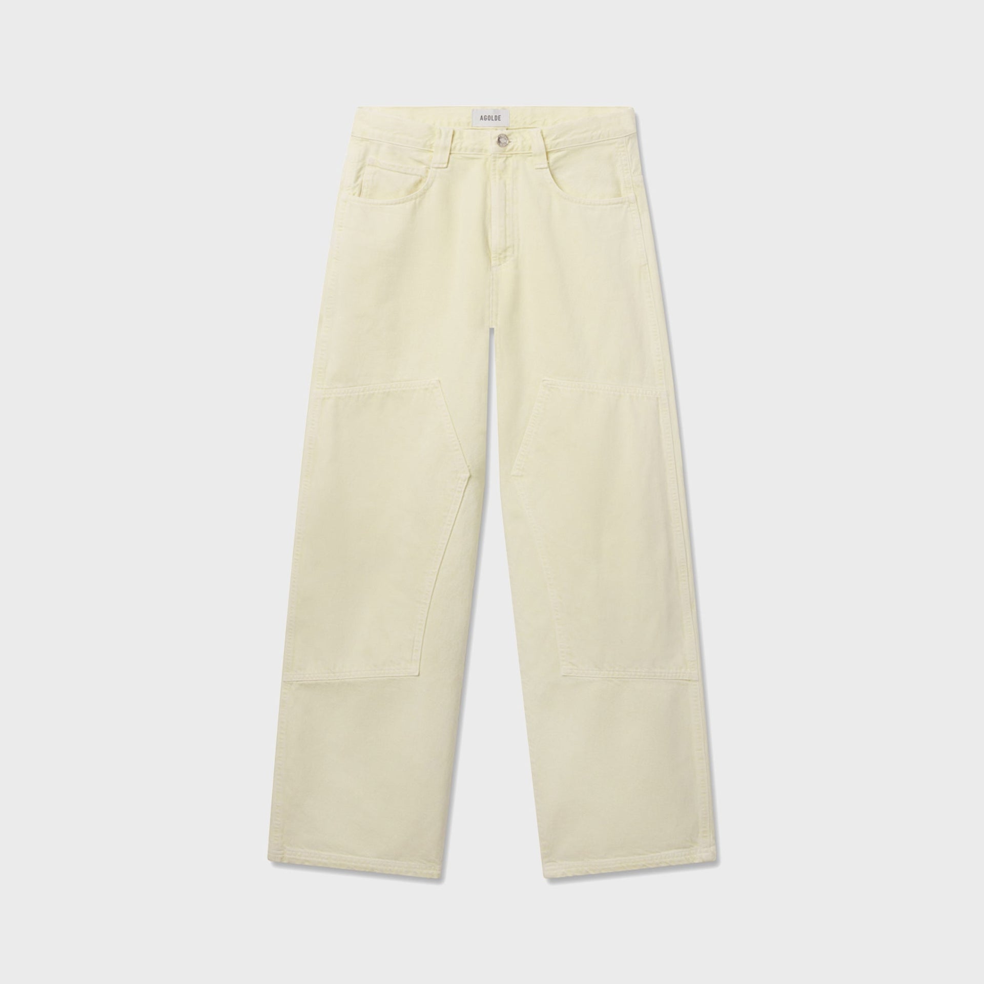 Agolde Laria Pieced Jean - Lemon Zest