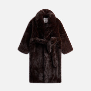 Agolde Ebony Shearling Coat - Infusion