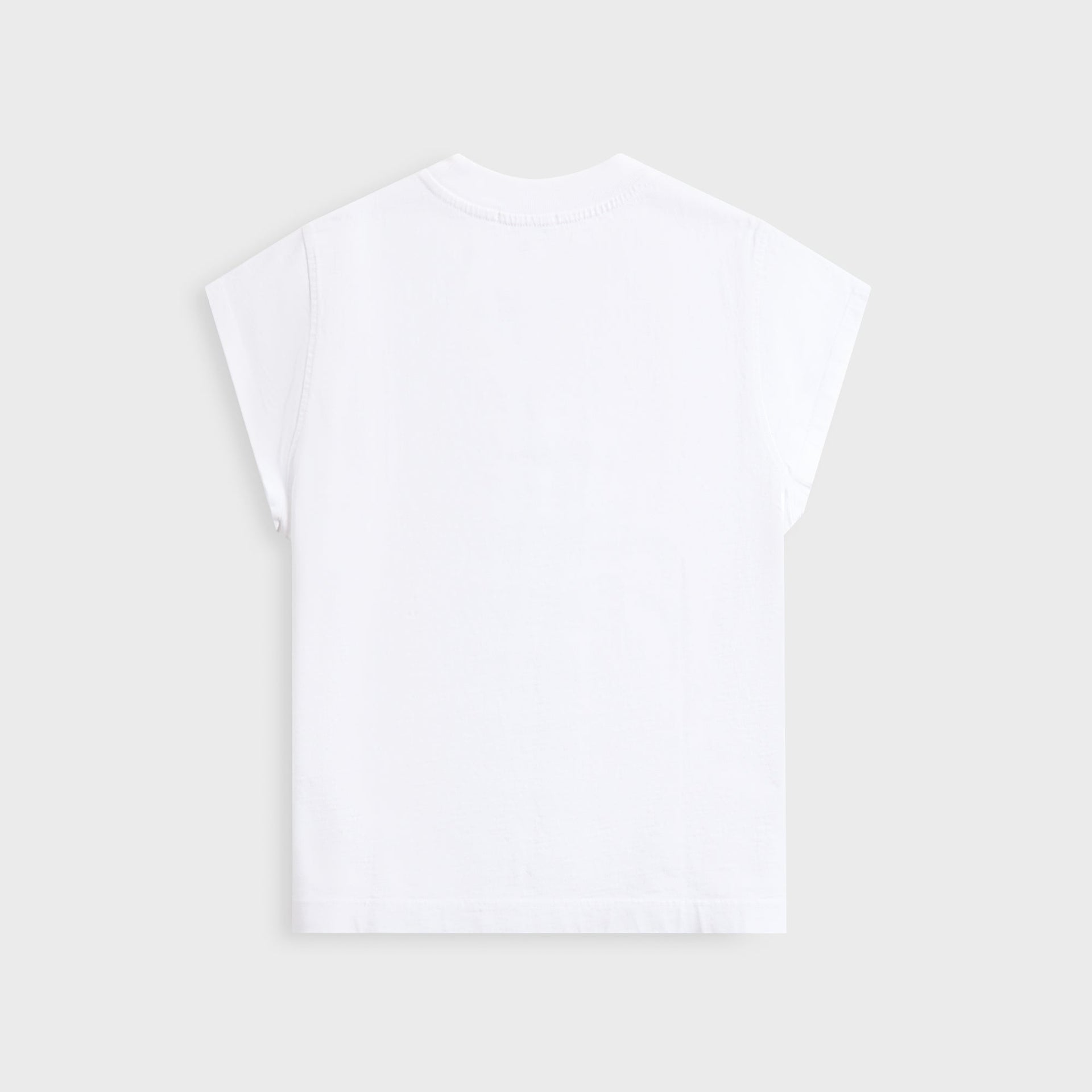 Agolde Bryce Cap Sleeve Tee - White