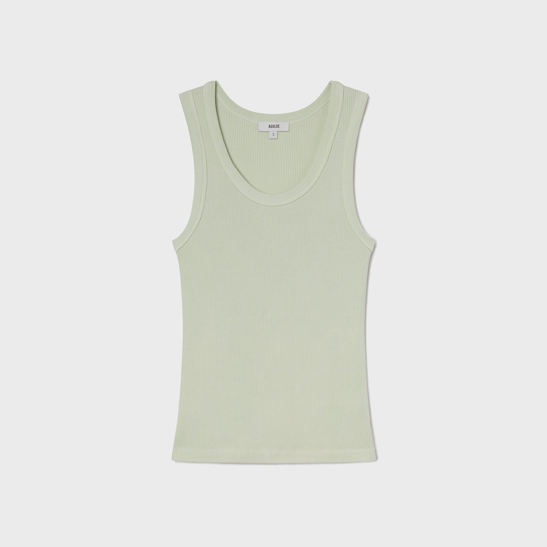 Agolde Poppy Tank - Mint Cream