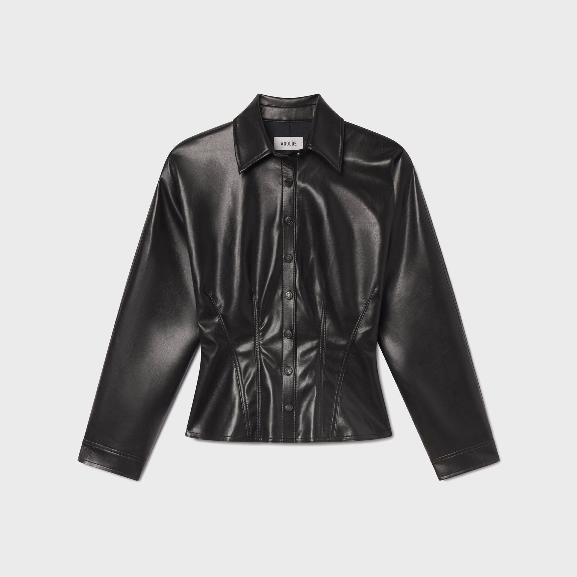 Agolde Devon Shirt - Black