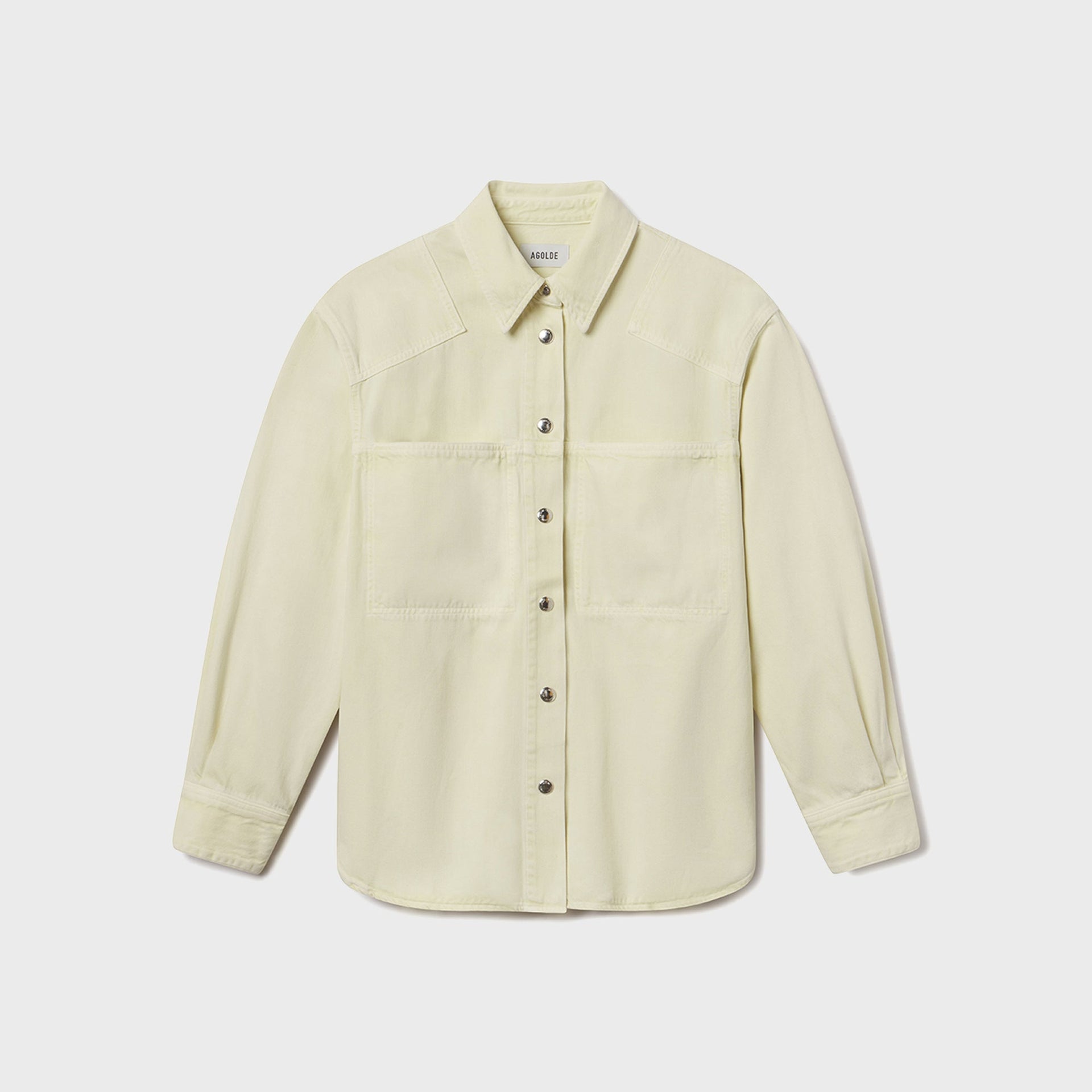 Agolde Laria Shirt - Lemon Zest
