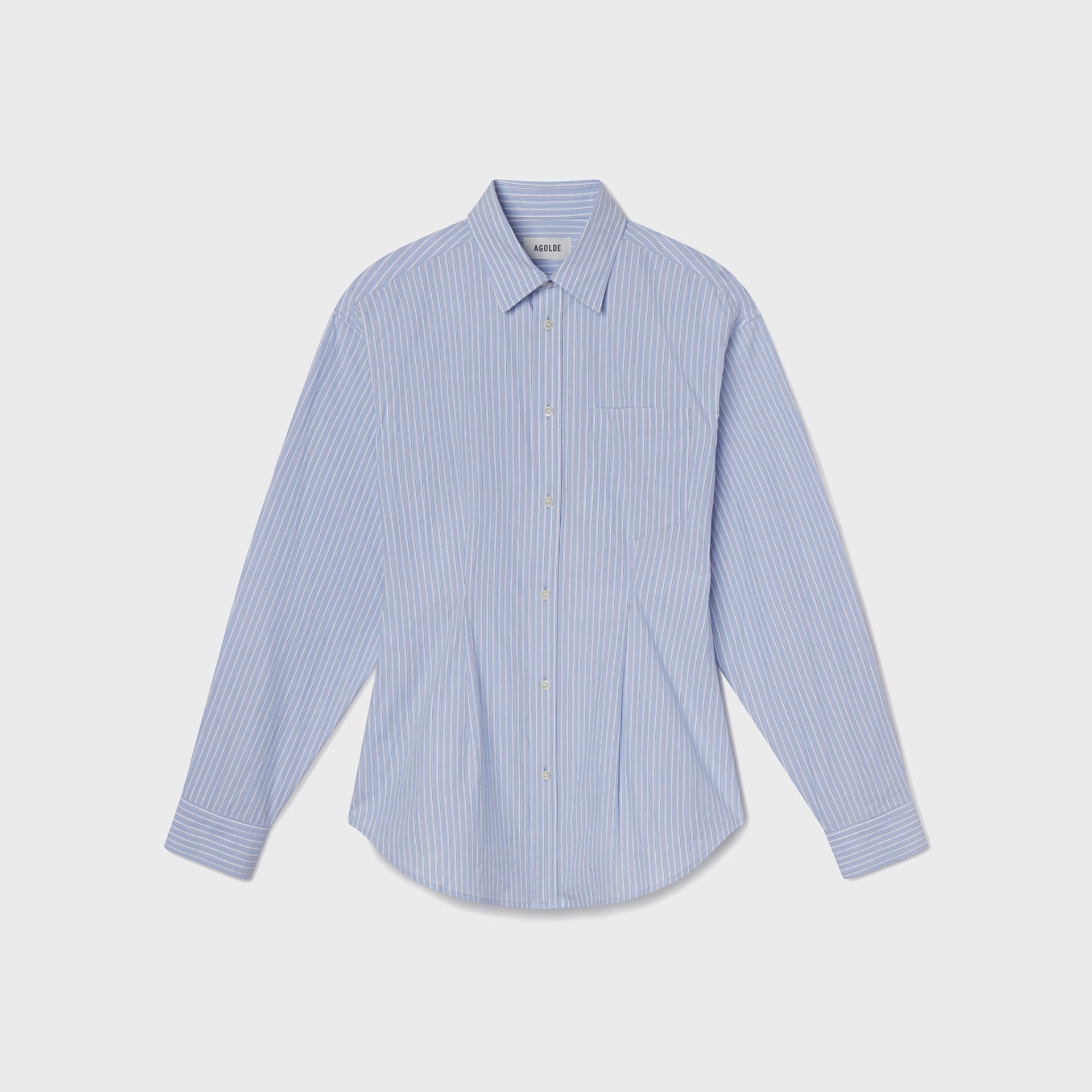 Agolde Cinch Shirt - Web Stripe