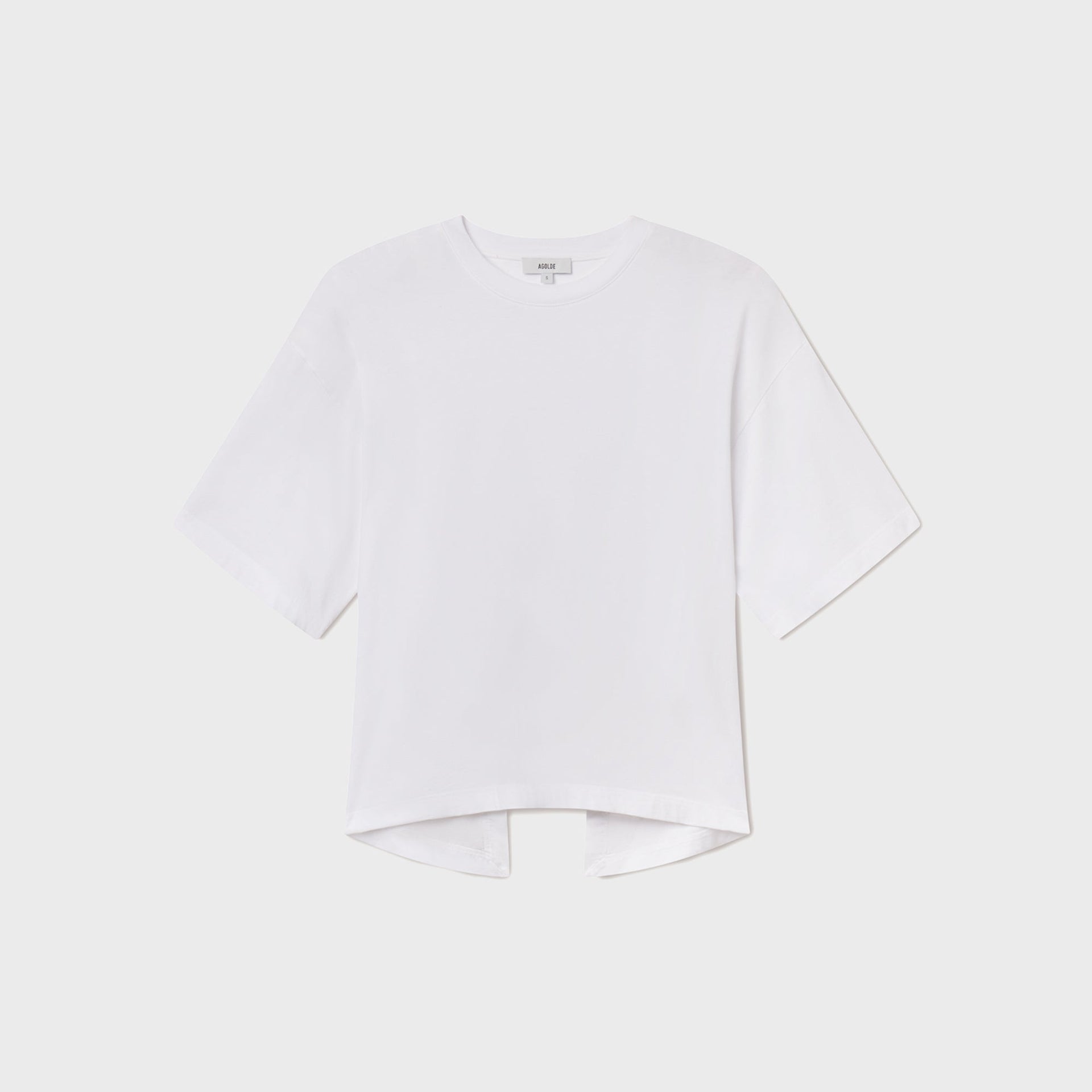 Agolde Theo Tee - White