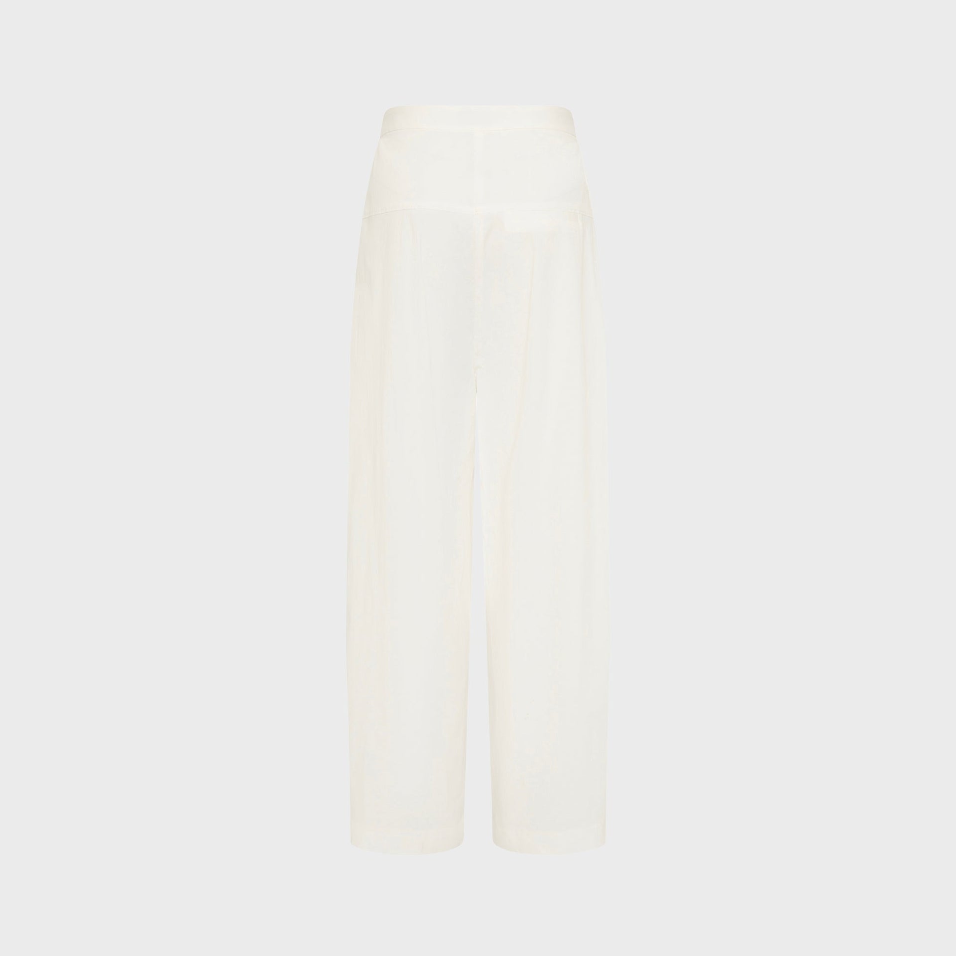 St. Agni Relaxed Pleat Pant - Off White