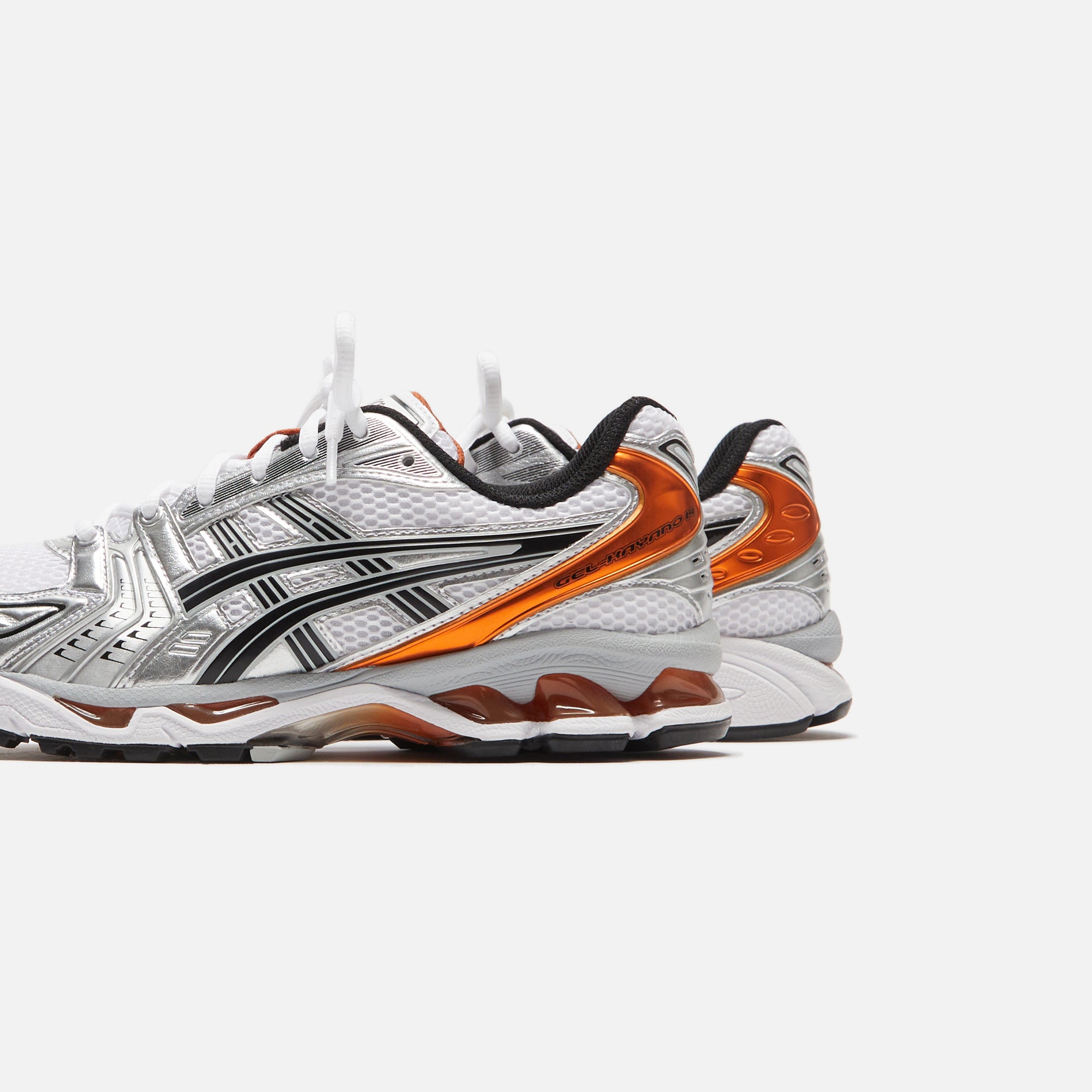 Asics Gel Kayano 14 - White / Piquant Orange – Kith