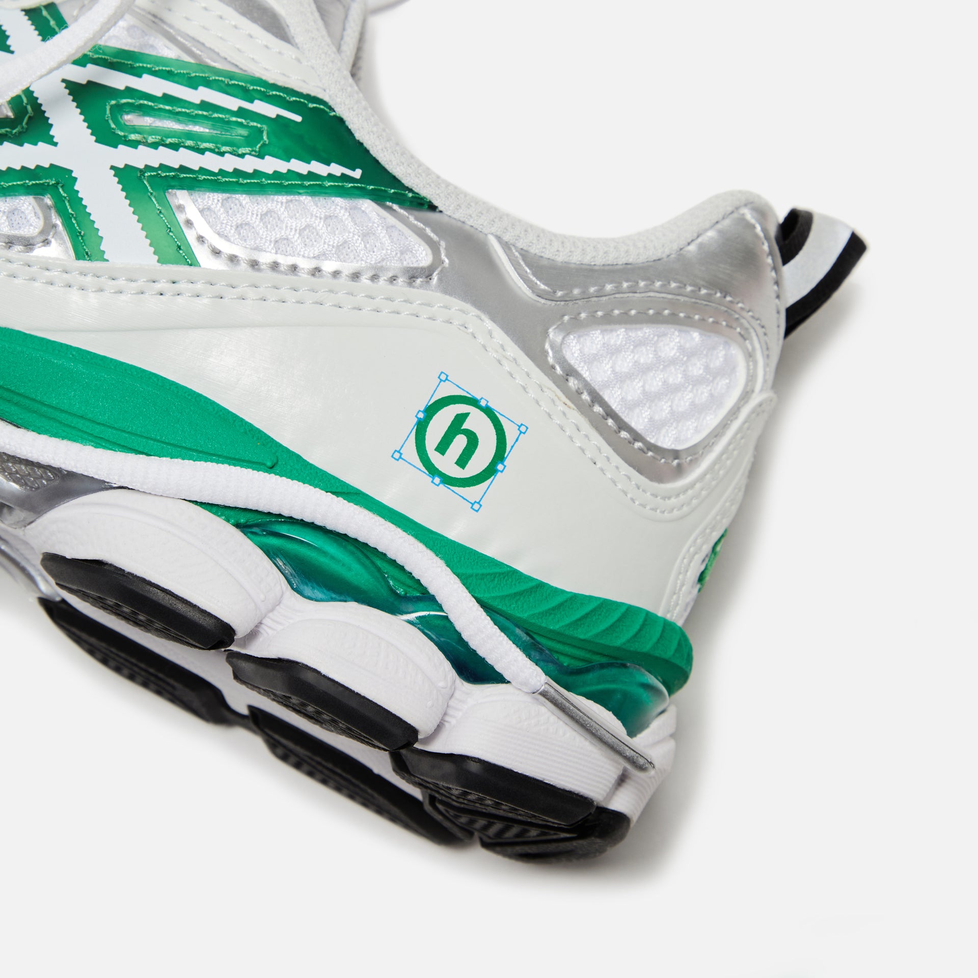 ASICS x Hidden Gel-NYC - White / Green / Metallic Silver