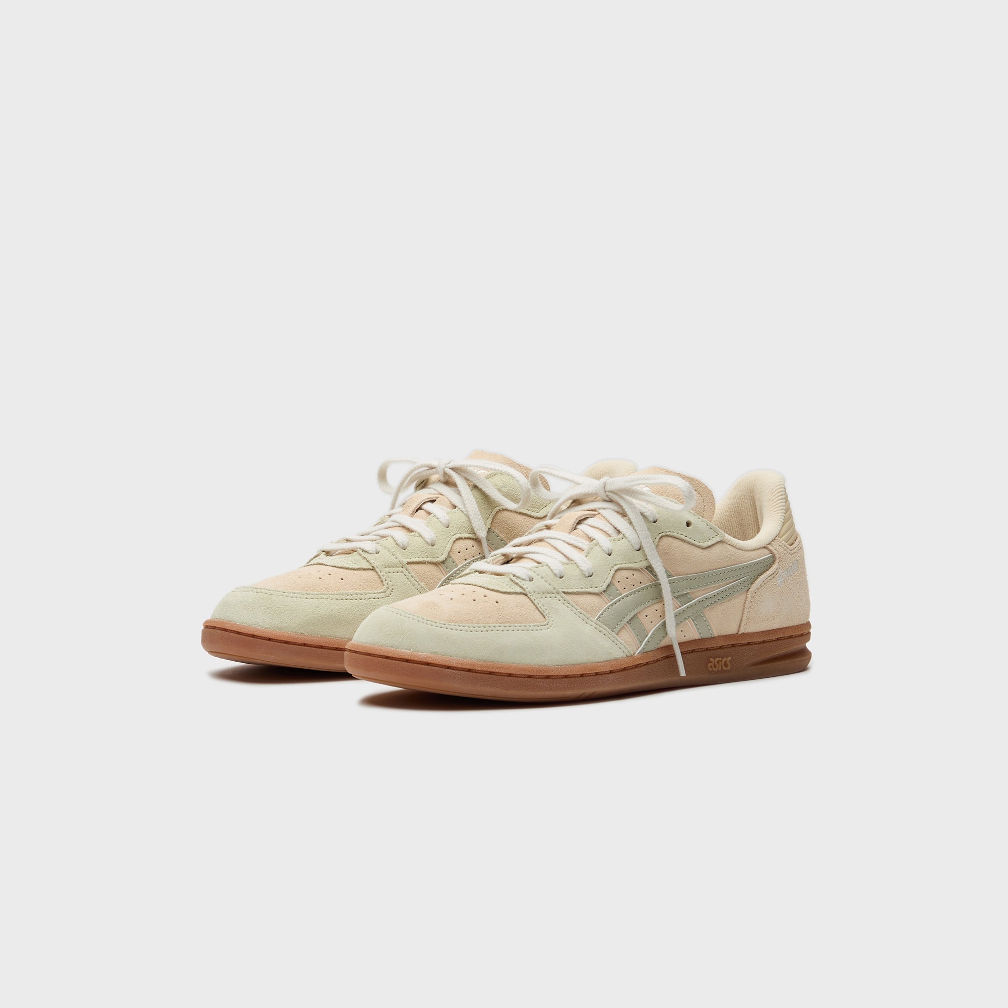 ASICS Skyhand OG - Marzipan / Dried Leaf Green – Kith